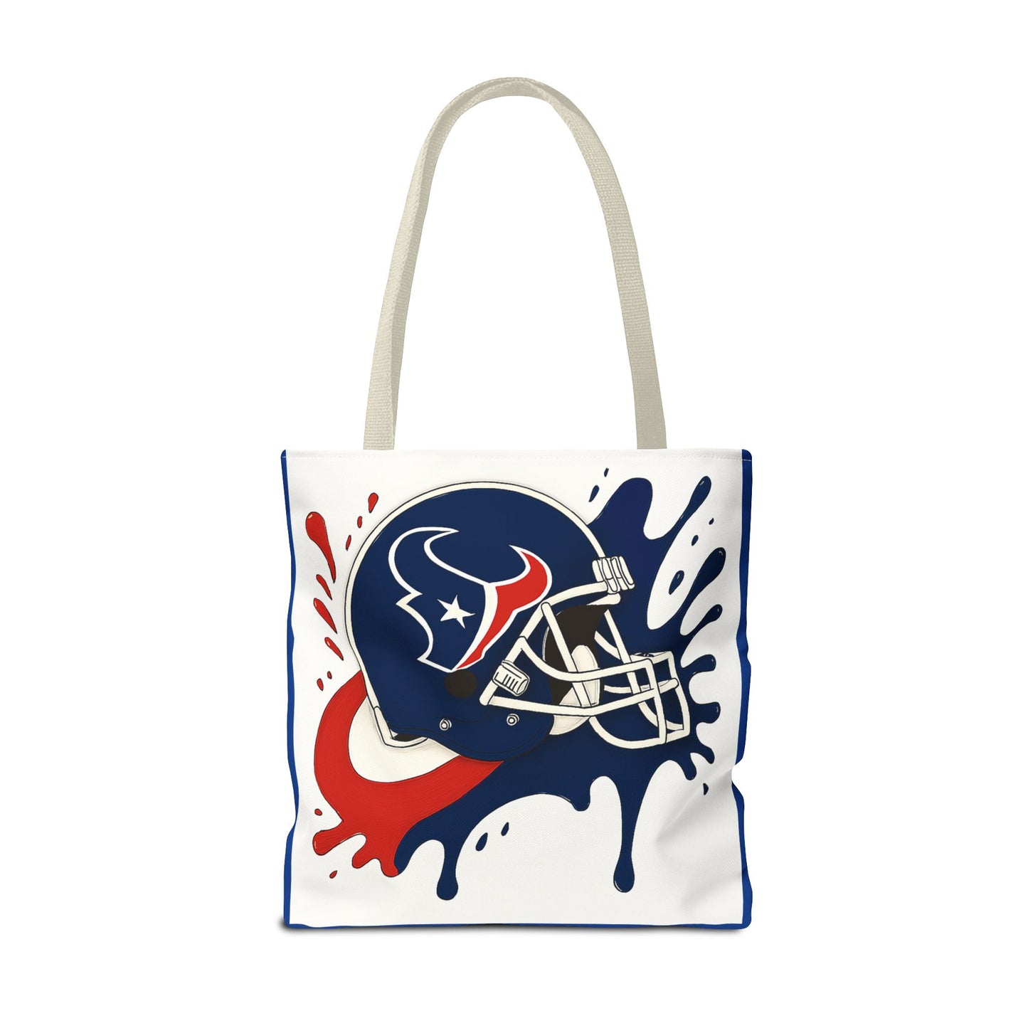 Football Splash Design Tote Bag, Sports Fan Bag, Game Day Accessory, NFL Tote, Casual Gym Bag, Carry-All for Sports Enthusiasts