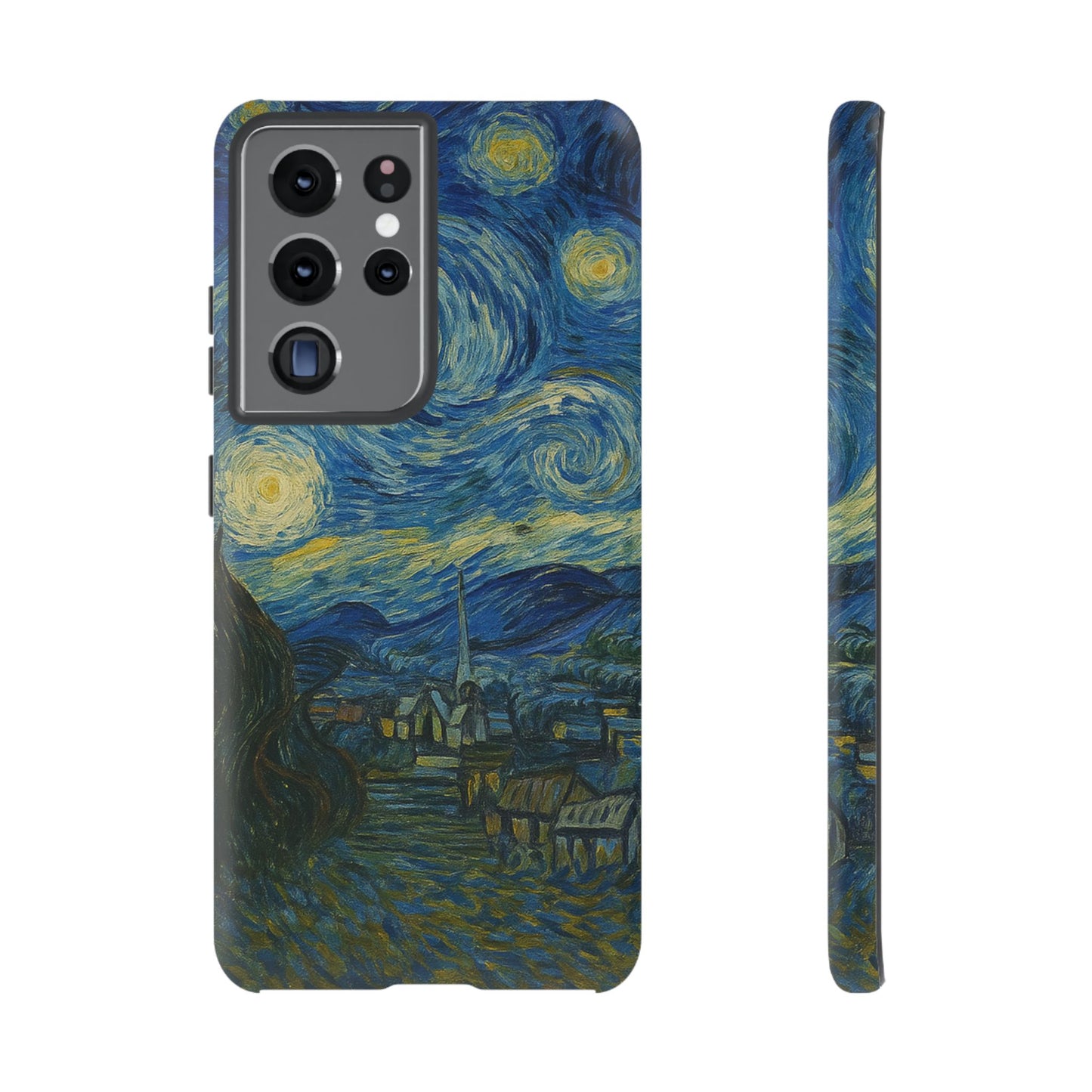 Starry Night Phone Case, Artistic Cell Phone Cover, Gift for Art Lovers, Unique Phone Accessory, Birthday Gift for Him/Her, Tough Cases