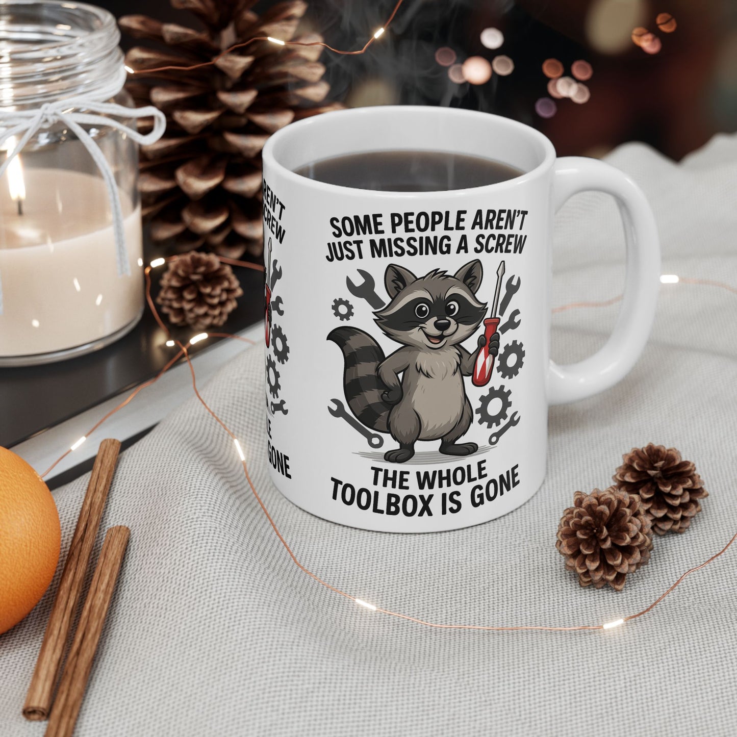 Funny Raccoon Mug, Quirky Gift for Tool Lovers, Great for Coffee or Tea, Perfect for Birthdays or Just Because, Humor Mug, Unique [...]