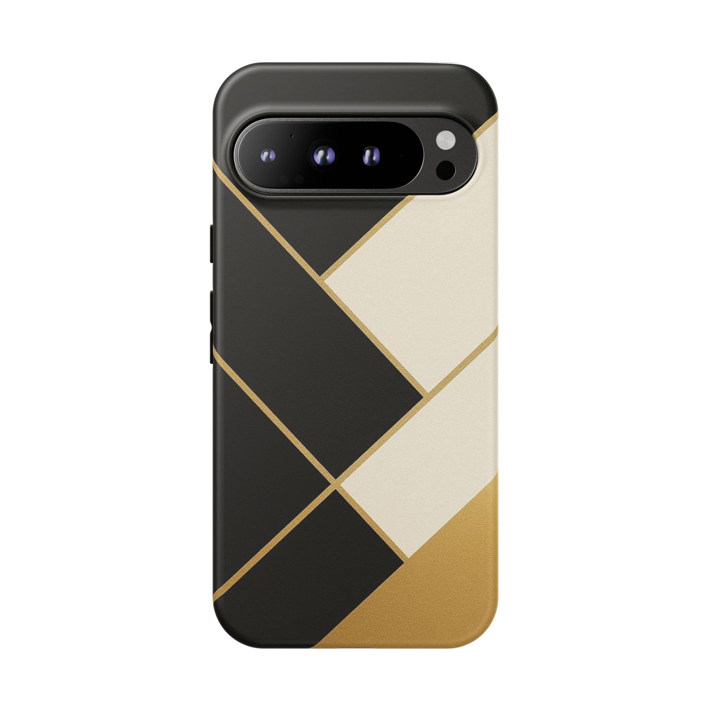 Chic Phone Case, Stylish Phone Cover, Geometric Design Case, Protective Mobile Case, Modern Phone Protector
