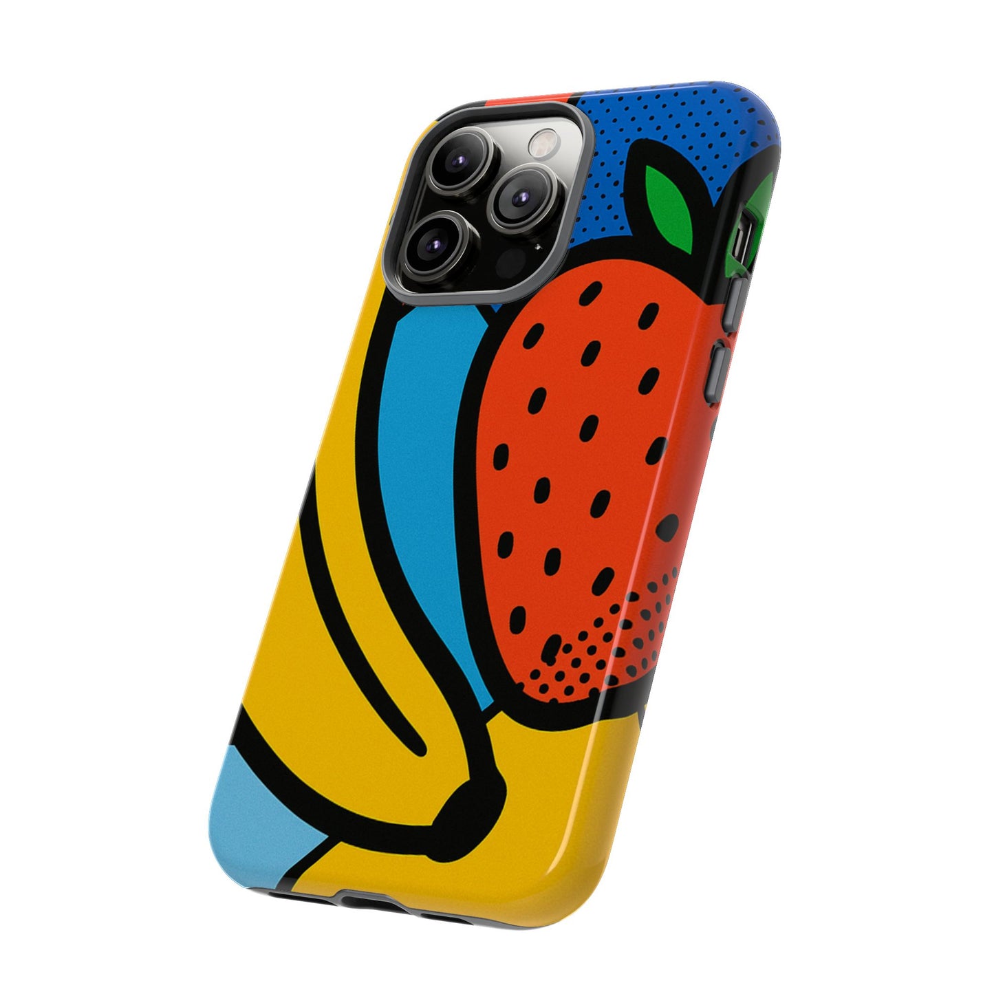 Colorful Fruit Phone Case - Tough Cases - Fun, Vibrant, Unique, Gifts for Friends, Summer Accessories, Trendy Phone Protector