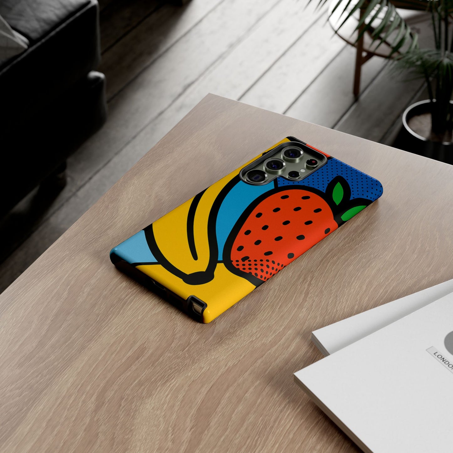 Colorful Fruit Phone Case - Tough Cases - Fun, Vibrant, Unique, Gifts for Friends, Summer Accessories, Trendy Phone Protector