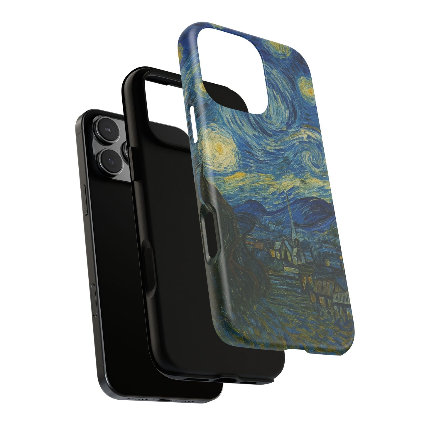 Starry Night Phone Case, Artistic Cell Phone Cover, Gift for Art Lovers, Unique Phone Accessory, Birthday Gift for Him/Her, Tough Cases