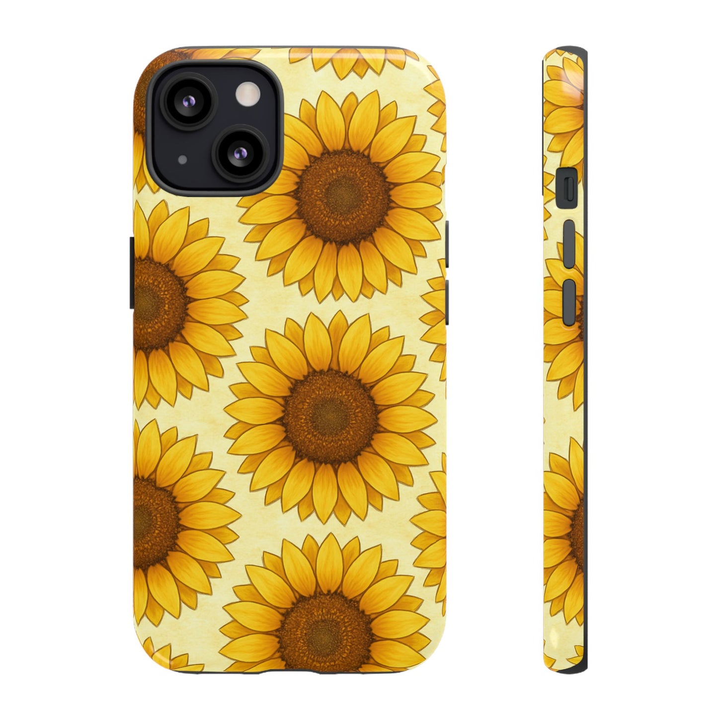 Sunflower Phone Cases - Tough Cases for Nature Lovers, Gift for Friends, Floral Design, Protective Case, Sunflower Decor
