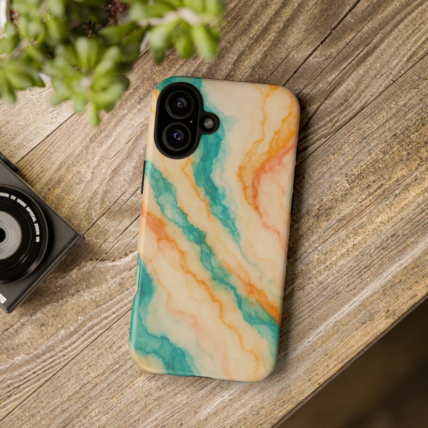Stylish Phone Case - Tough Cases with Abstract Marble Design, Trendy Accessory, Gift for Her, Protective Case, Unique Phone Cover