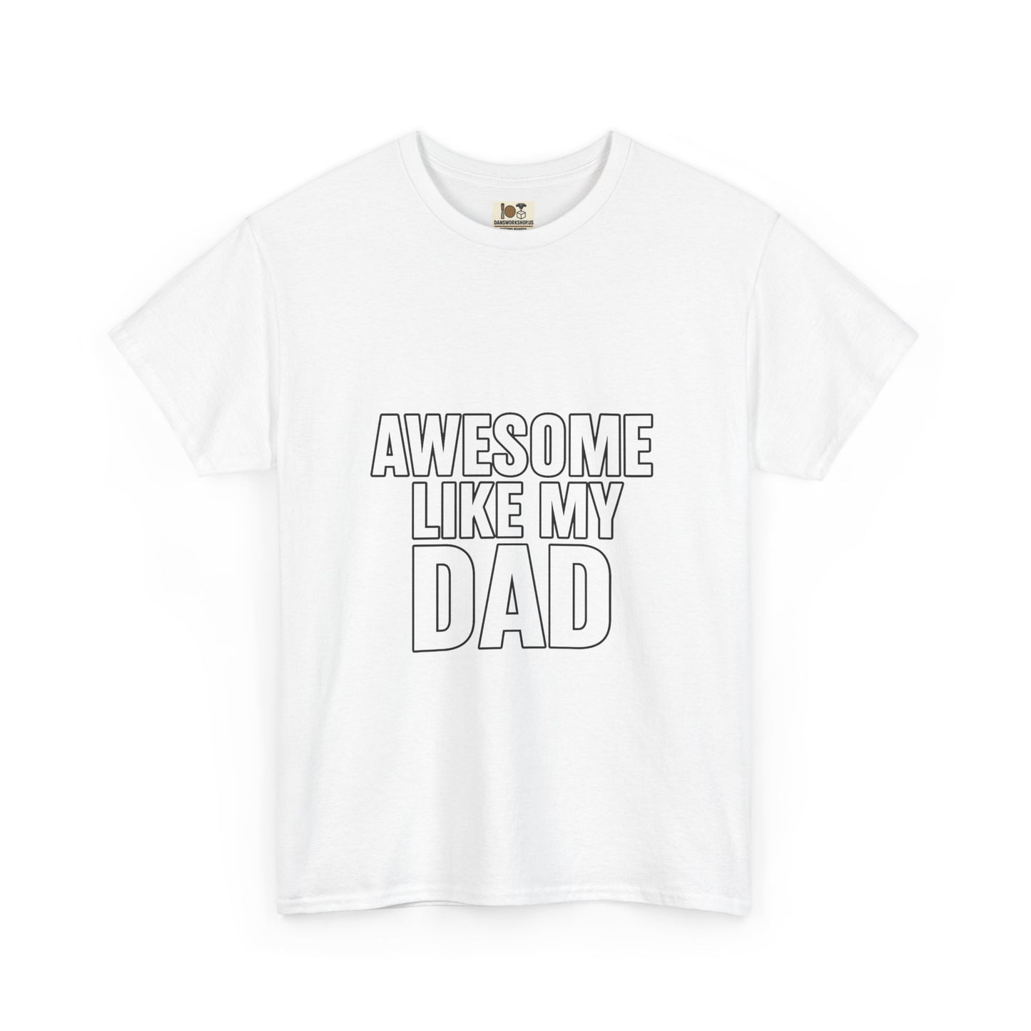 Awesome Like My Dad T-Shirt - Perfect Gift for Father's Day, Birthday, Casual Wear, Family Events, Dad Appreciation