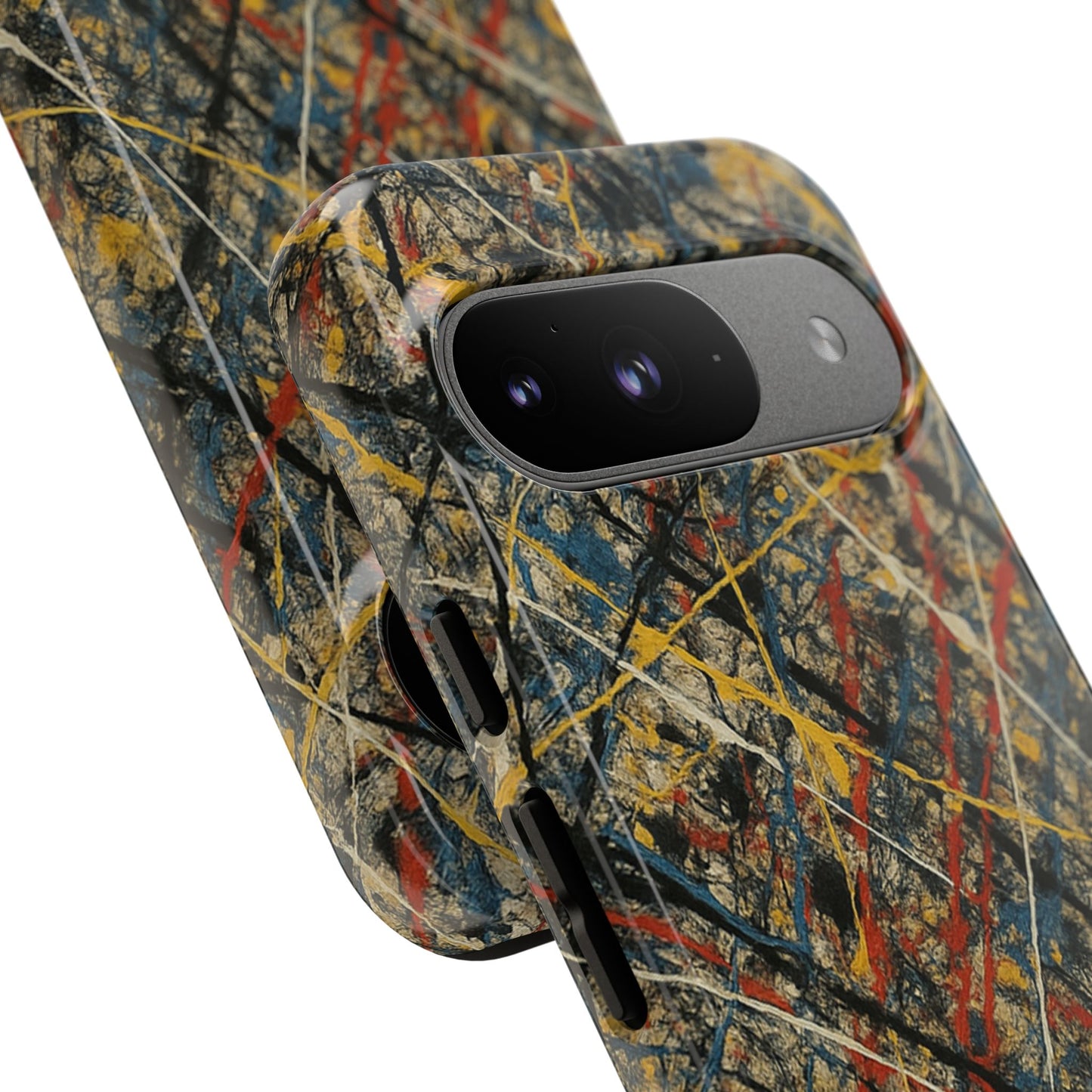 Tough Cases Phone Case - Bold Abstract Design, Stylish Mobile Cover, Unique Gift for Him/Her, Durable Accessory, Trendy Protection