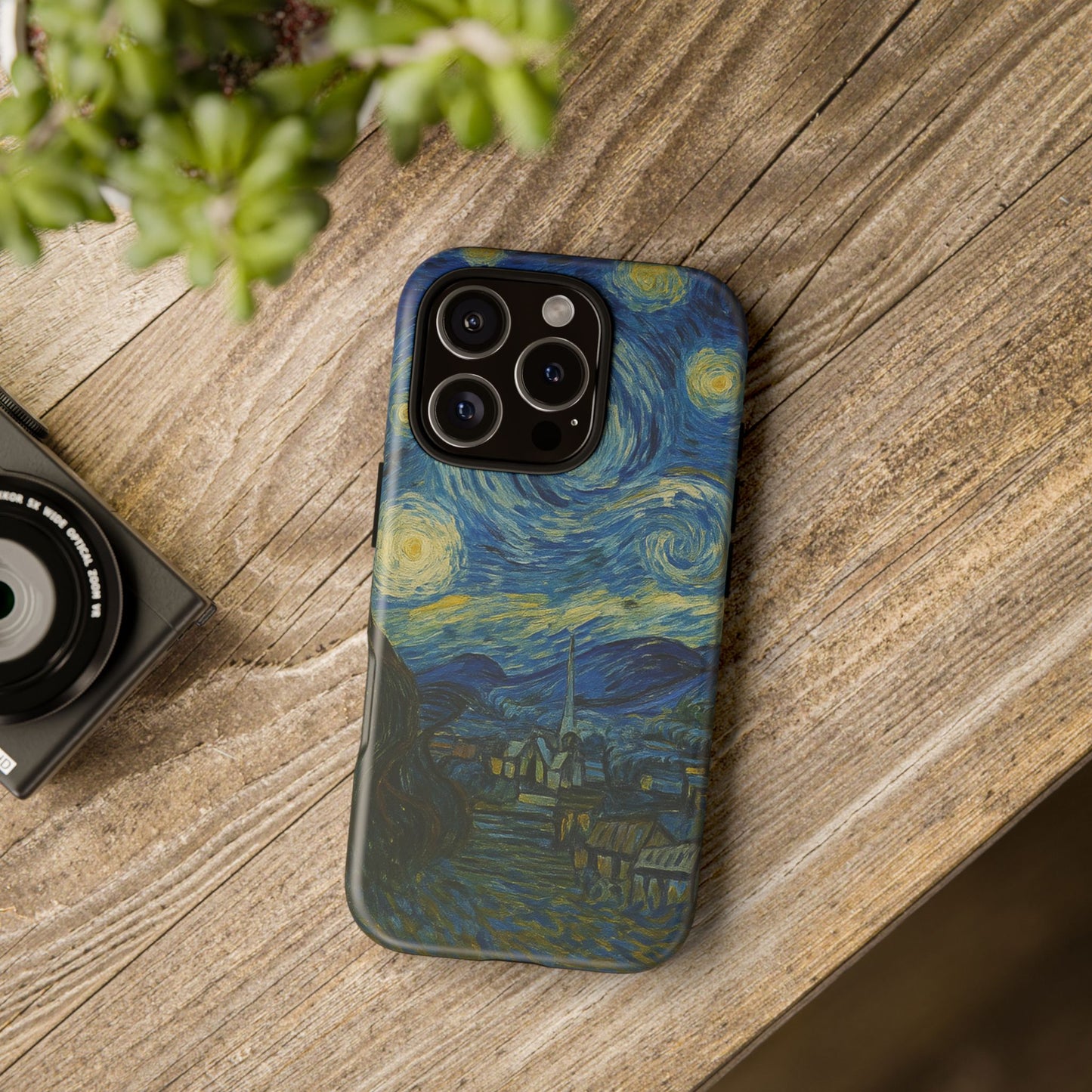 Starry Night Phone Case, Artistic Cell Phone Cover, Gift for Art Lovers, Unique Phone Accessory, Birthday Gift for Him/Her, Tough Cases