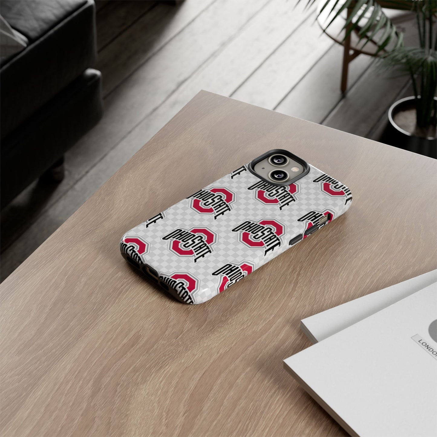 Ohio State Tough Phone Case - Stylish, Durable Protection for Buckeye Fans, Sports Lover's Gift, College Student Essentials