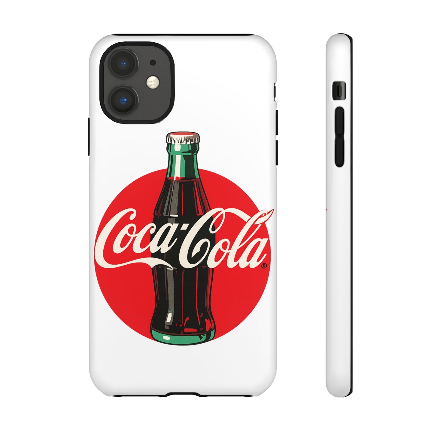 Coca-Cola Tough Phone Cases, Vintage Soda Drink, Retro Style, Unique Gift, Phone Accessories, Summer Vibes