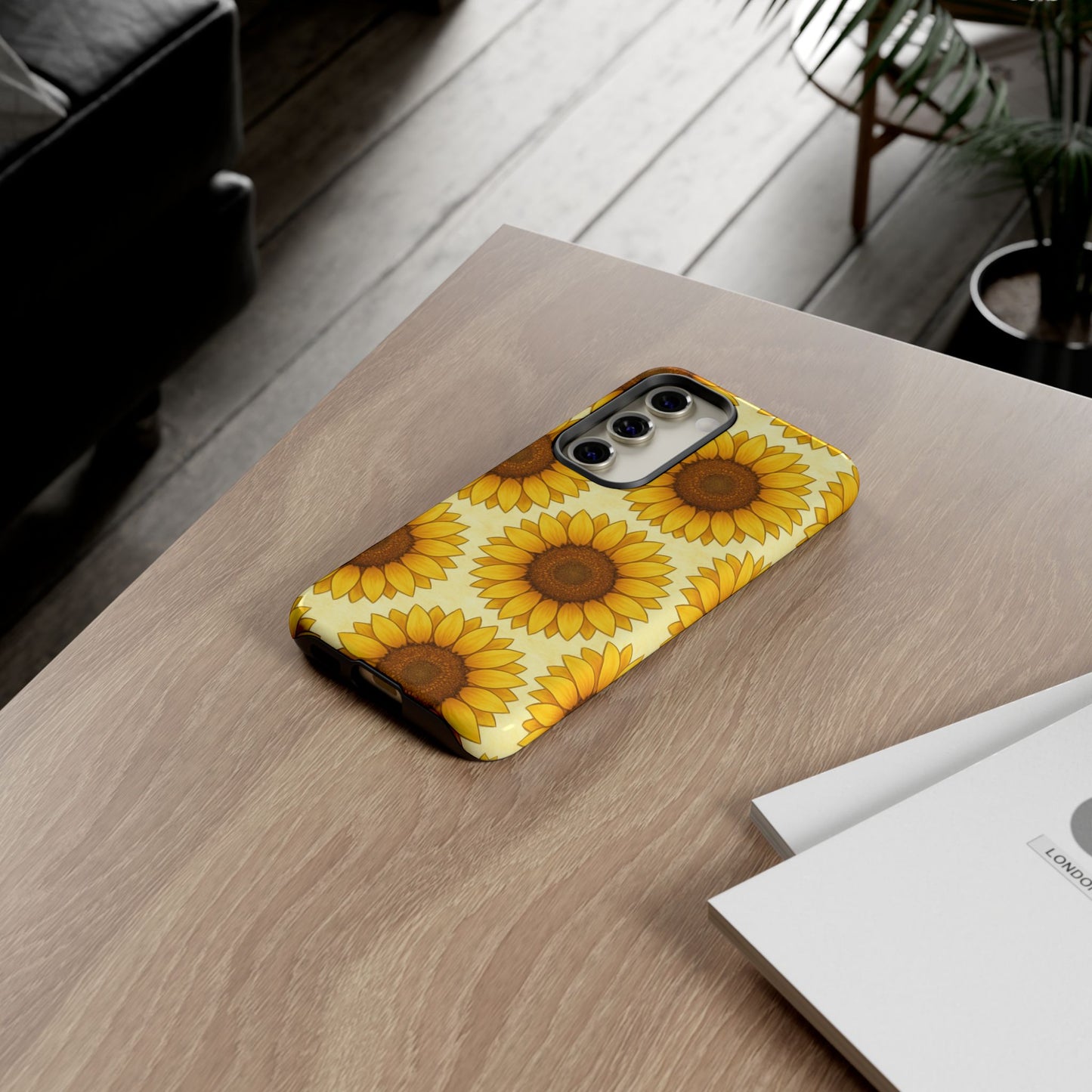 Sunflower Phone Cases - Tough Cases for Nature Lovers, Gift for Friends, Floral Design, Protective Case, Sunflower Decor