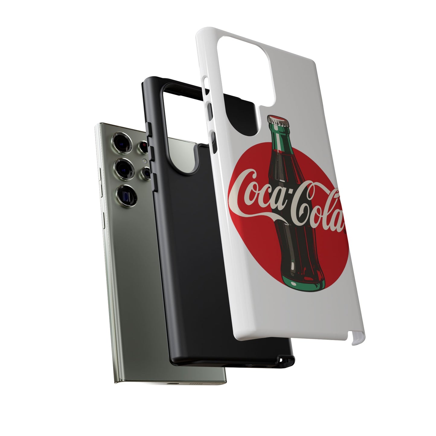 Coca-Cola Tough Phone Cases, Vintage Soda Drink, Retro Style, Unique Gift, Phone Accessories, Summer Vibes