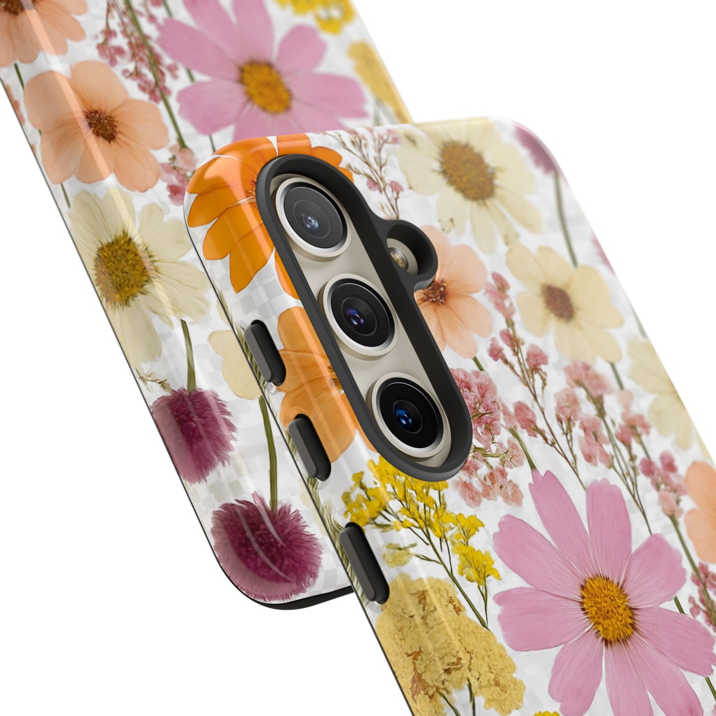 Floral Phone Case - Tough Cases, Stylish Protective Cover, Flower Design, Trendy Gift, Nature Lover Accessory, DRIED FLOWERS