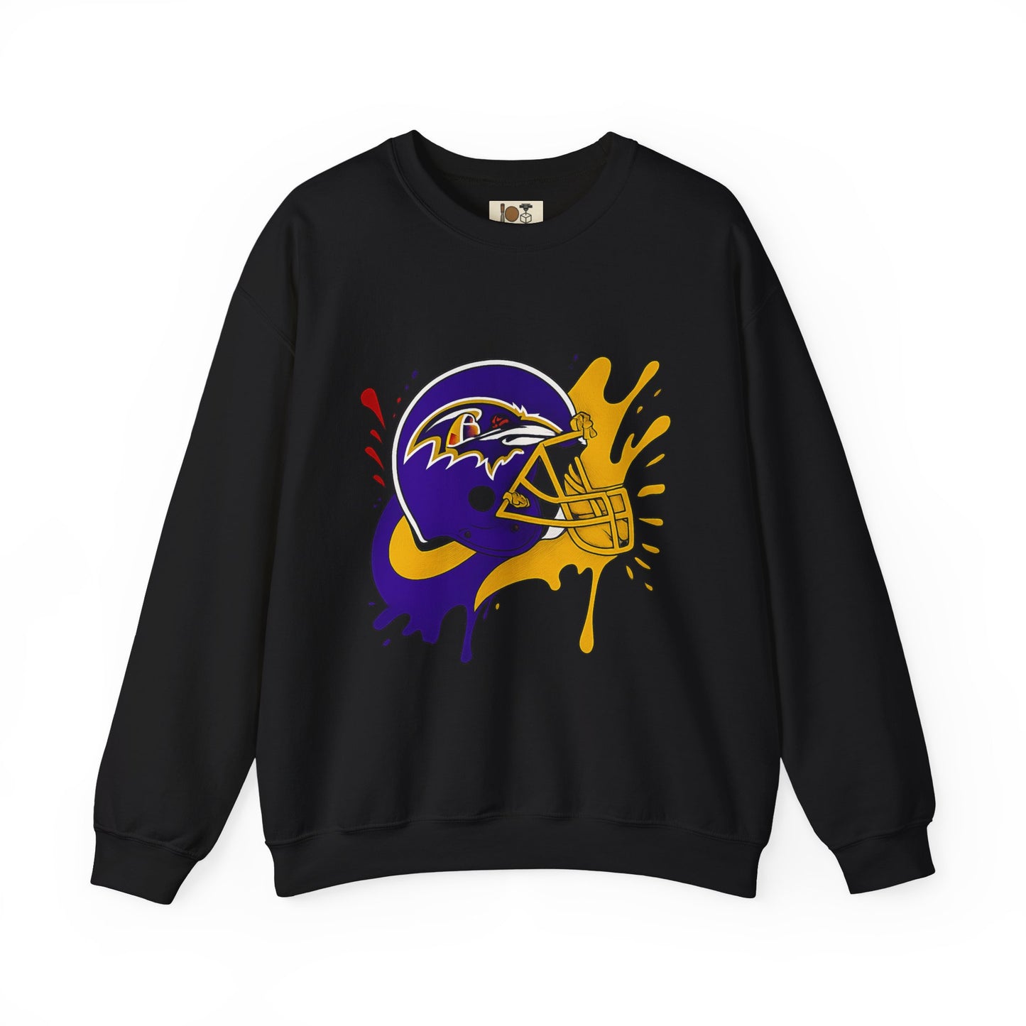 Baltimore Ravens Crewneck Sweatshirt, Unisex Sport Sweatshirt, Football Fan Apparel, Comfy Game Day Outfit, NFL Gift for Him/Her
