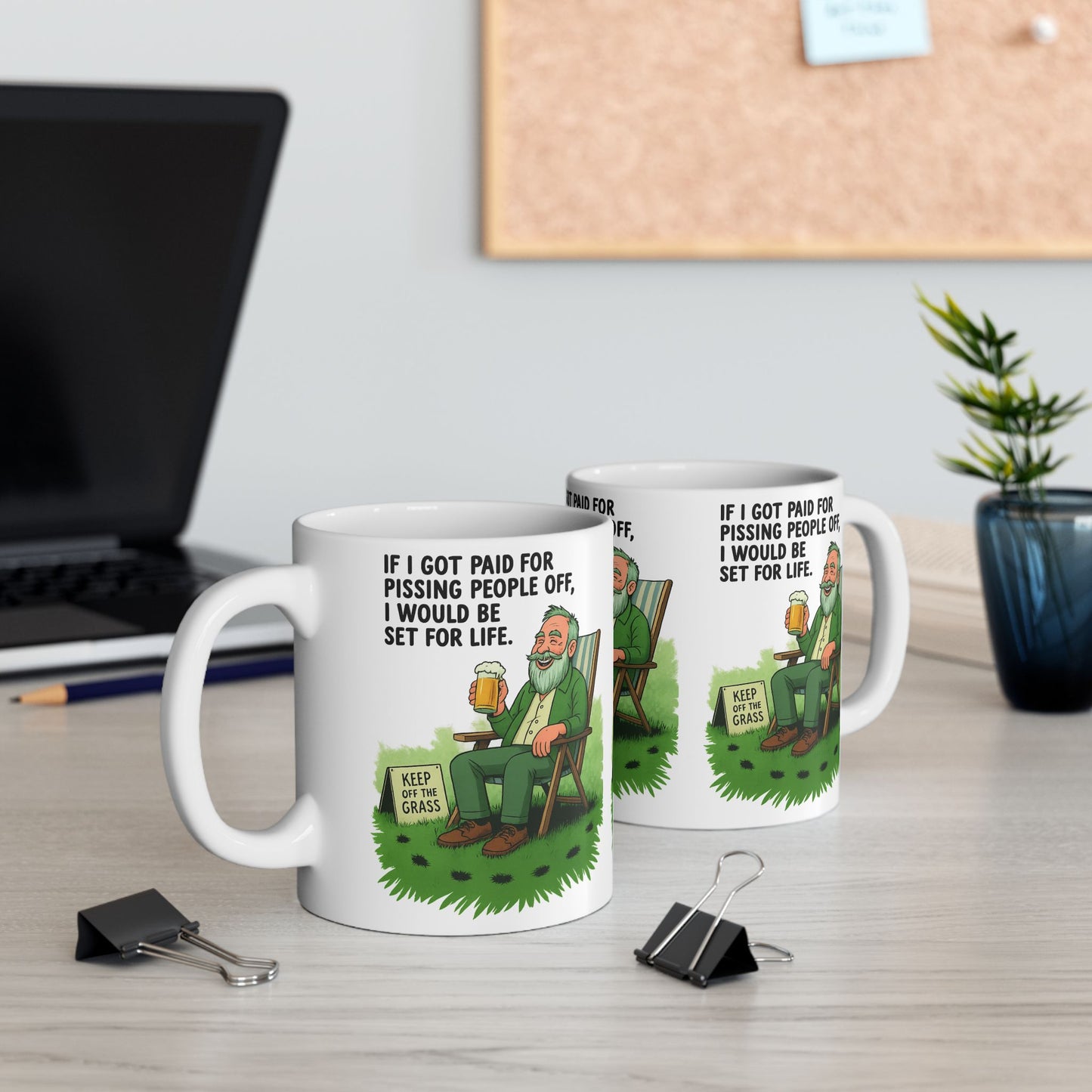 Funny Sarcastic Ceramic Mug - Perfect Gift for Coffee Lovers, Humor, Birthday, Office Desk Decor, Gag Gift