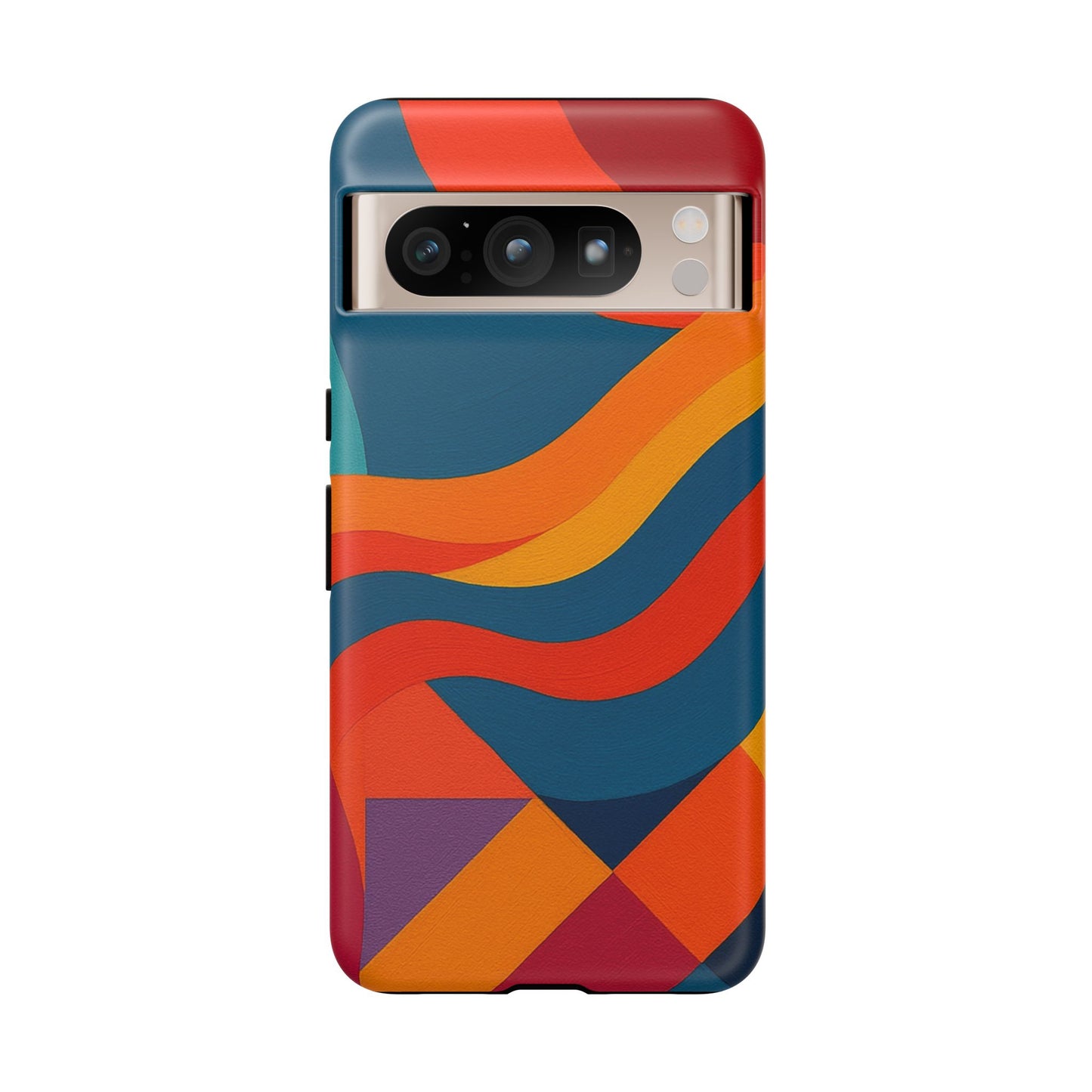 Vibrant Phone Case, Abstract Design Cover, Tough Cases for All Occasions, Stylish Gift for Tech Lovers, Modern Phone Accessories