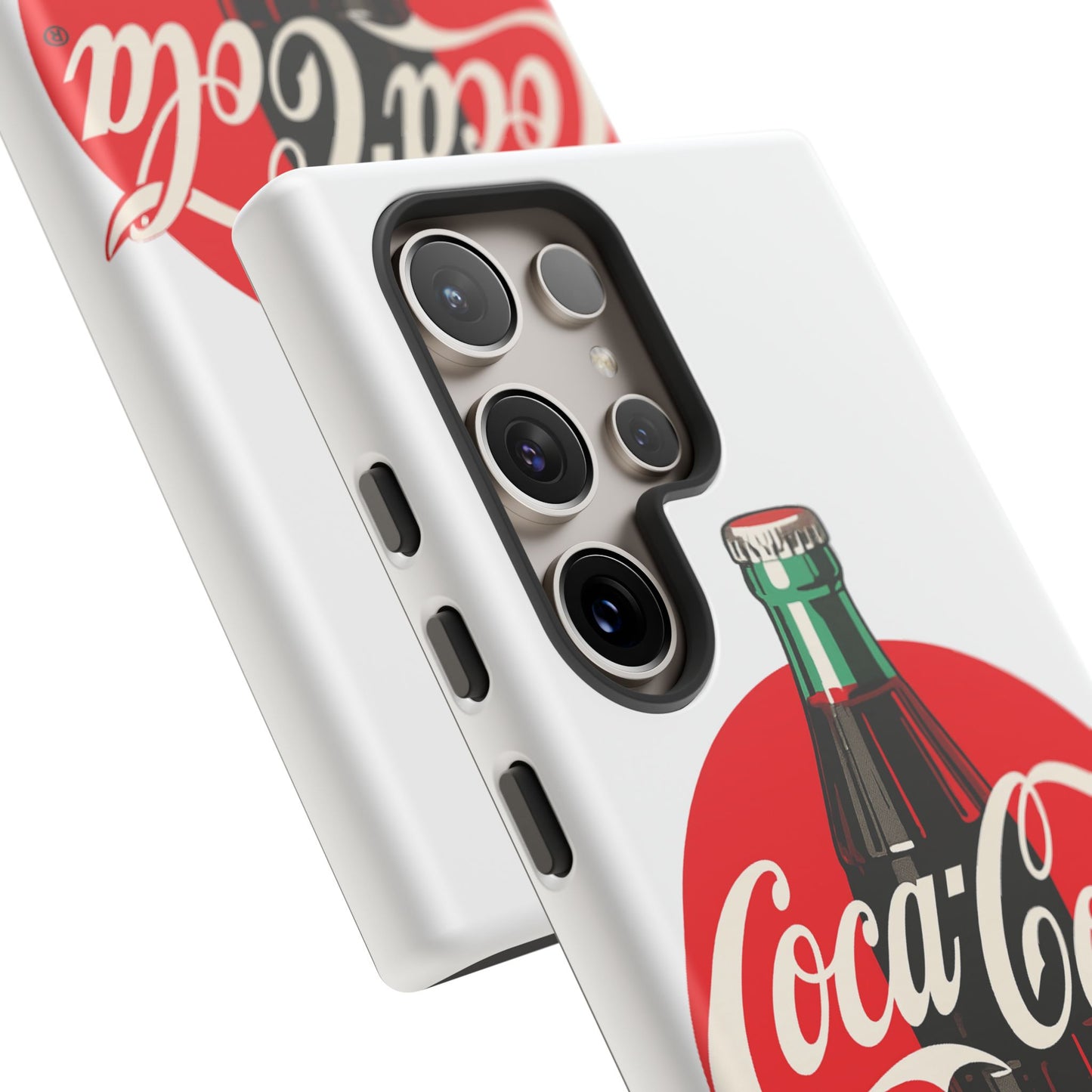 Coca-Cola Tough Phone Cases, Vintage Soda Drink, Retro Style, Unique Gift, Phone Accessories, Summer Vibes