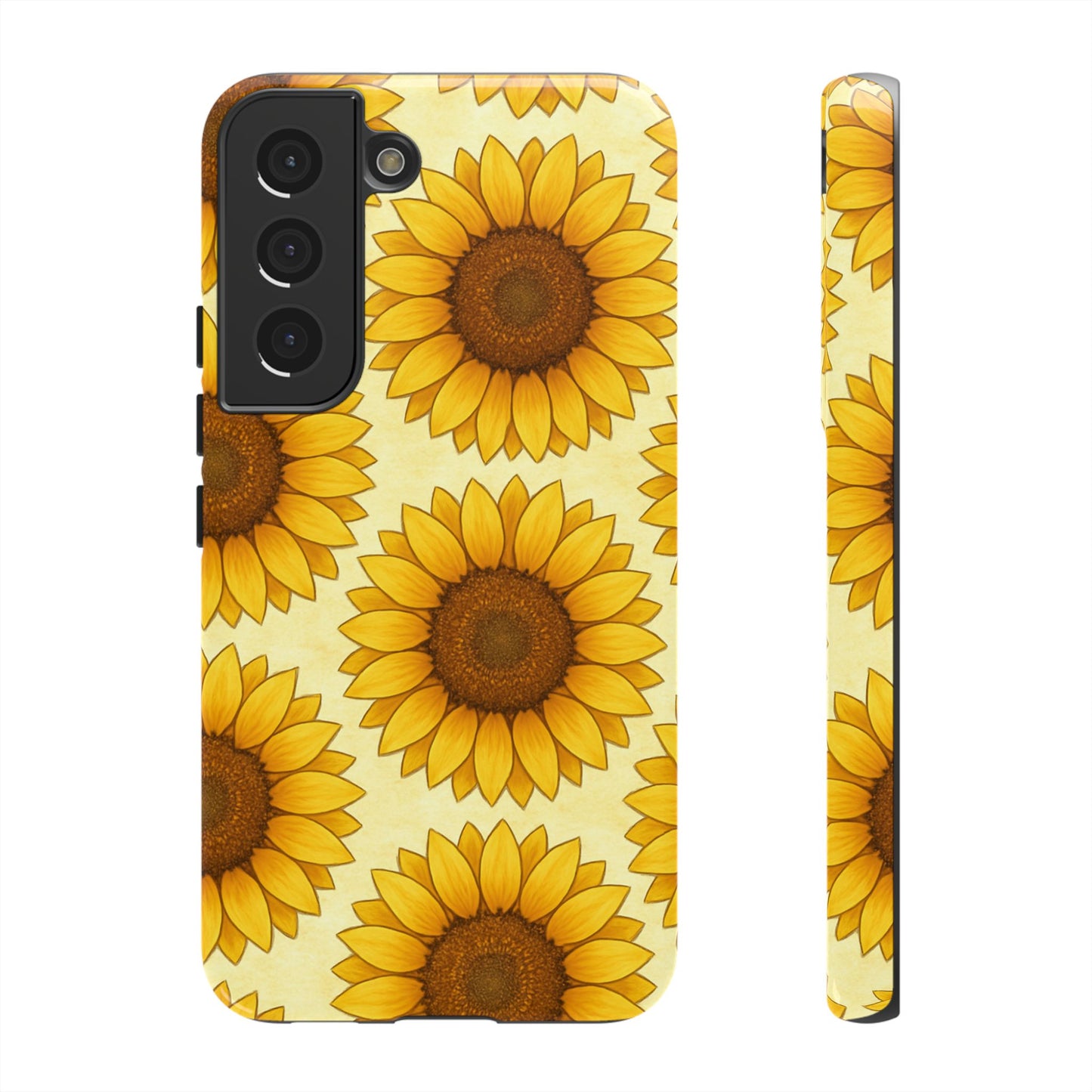 Sunflower Phone Cases - Tough Cases for Nature Lovers, Gift for Friends, Floral Design, Protective Case, Sunflower Decor