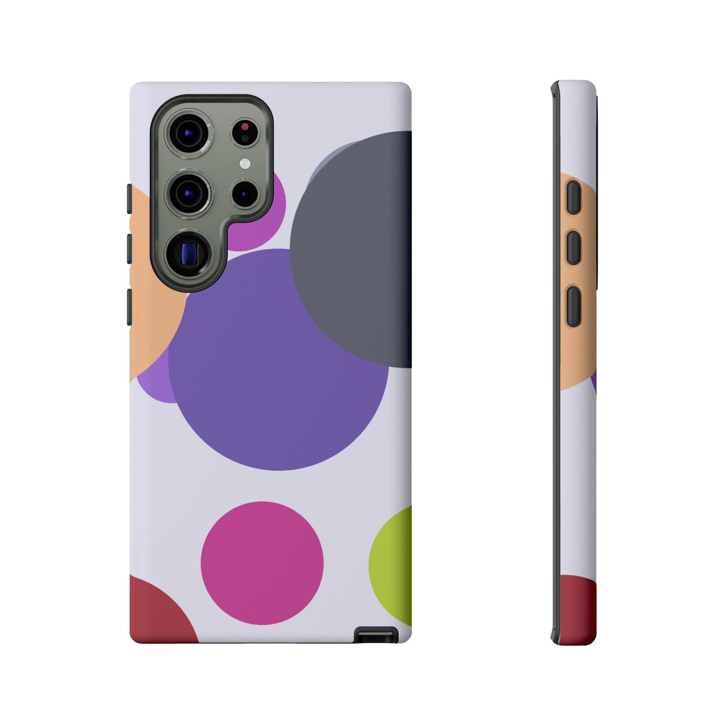 Colorful Geometric Phone Case, Bold Protective Cover for iPhone, Unique Gift for Trendy Teens, Fun Customizable Cases, Modern Design