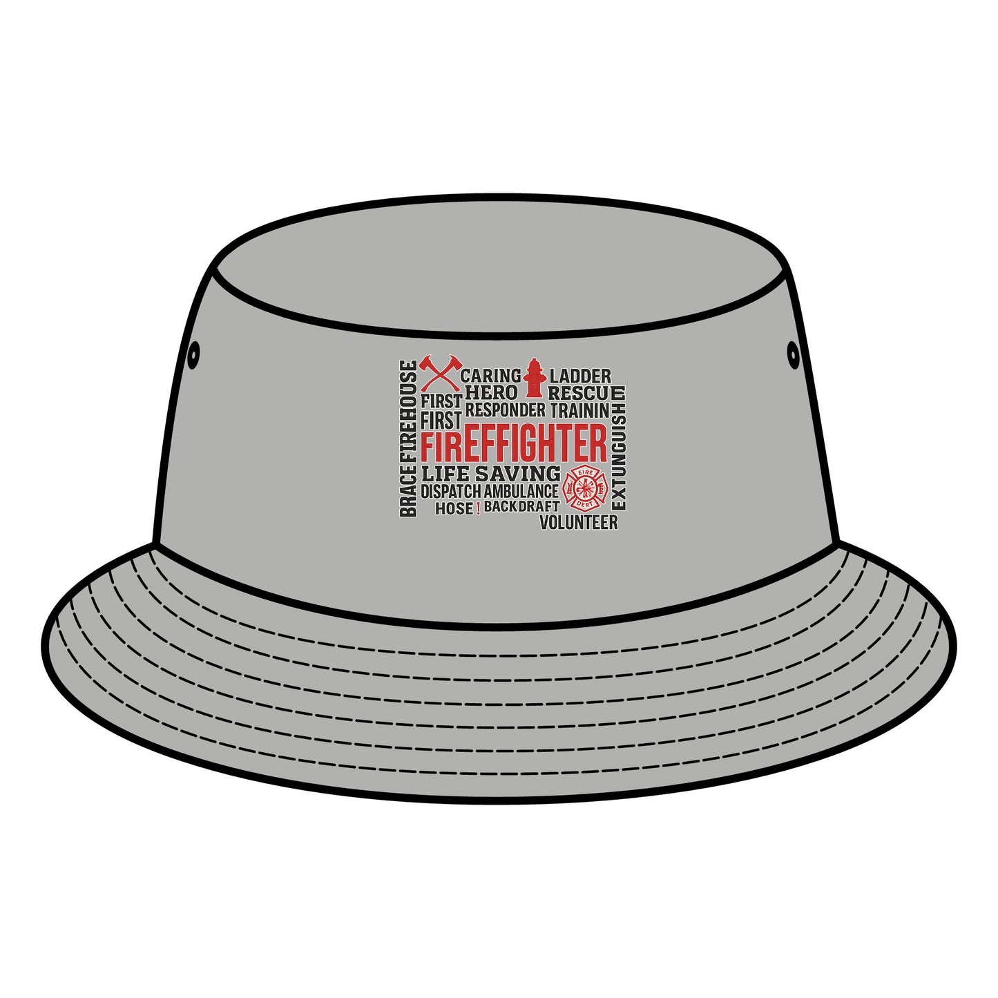 Firefighter Bucket Hat | Perfect Gift for Firefighters, Casual Wear, Bucket Hat for Summer, Outdoor Adventures, Unique Firefighter [...]