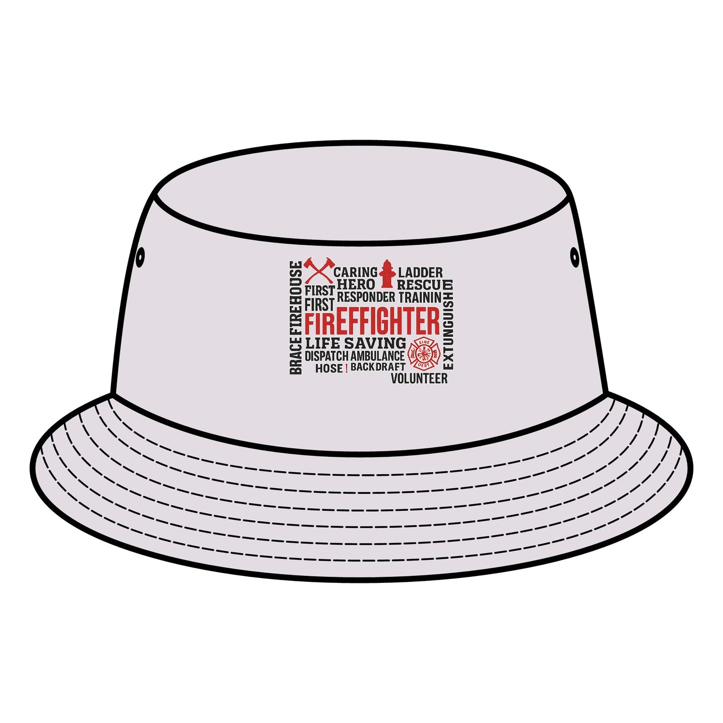 Firefighter Bucket Hat | Perfect Gift for Firefighters, Casual Wear, Bucket Hat for Summer, Outdoor Adventures, Unique Firefighter [...]