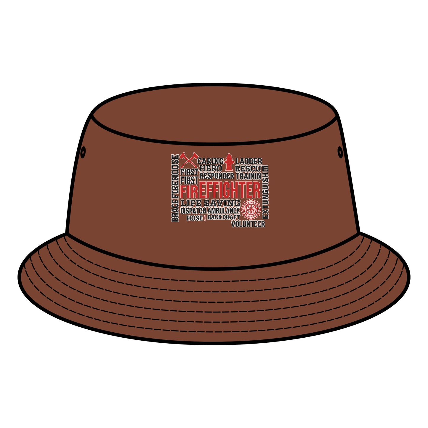 Firefighter Bucket Hat | Perfect Gift for Firefighters, Casual Wear, Bucket Hat for Summer, Outdoor Adventures, Unique Firefighter [...]
