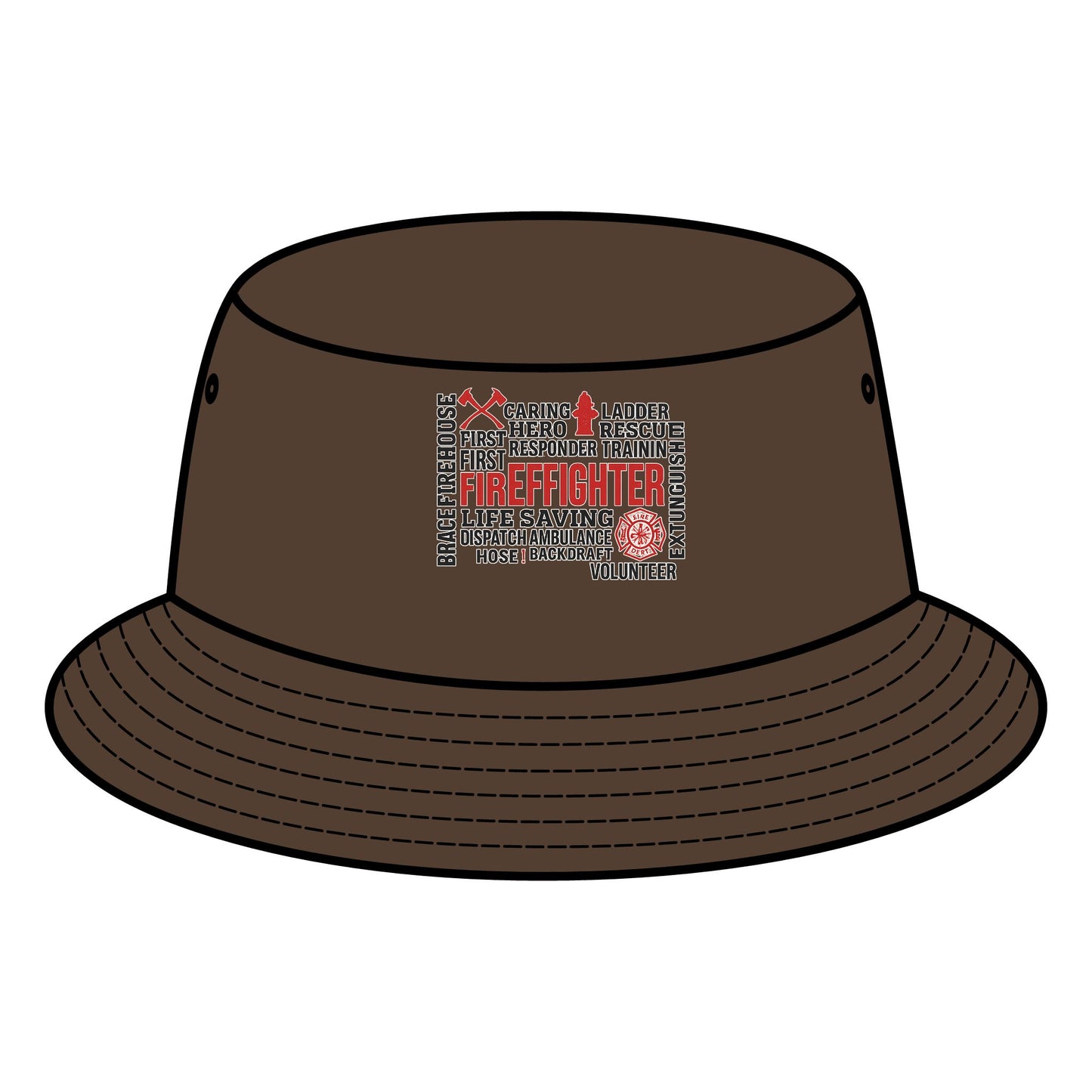 Firefighter Bucket Hat | Perfect Gift for Firefighters, Casual Wear, Bucket Hat for Summer, Outdoor Adventures, Unique Firefighter [...]