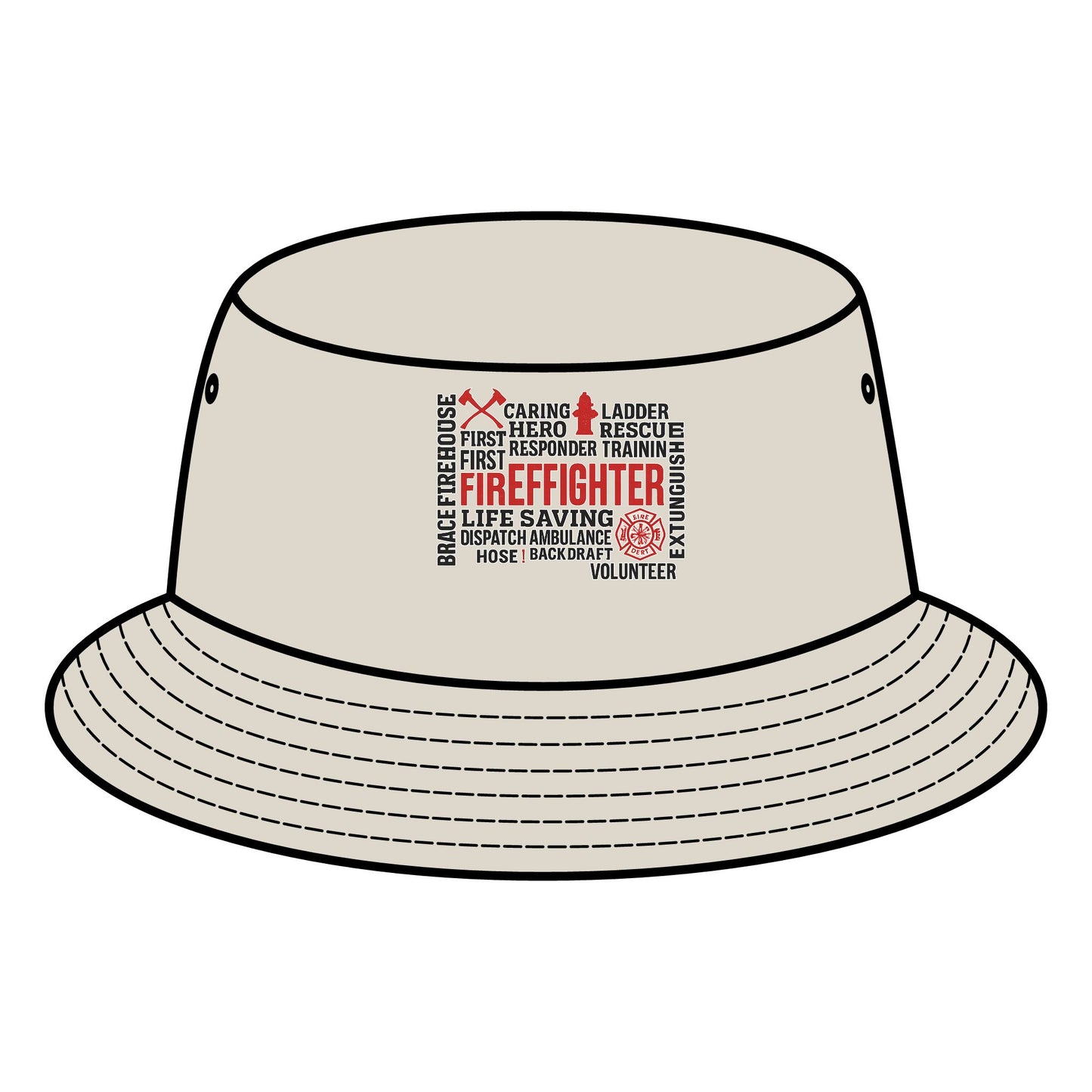 Firefighter Bucket Hat | Perfect Gift for Firefighters, Casual Wear, Bucket Hat for Summer, Outdoor Adventures, Unique Firefighter [...]