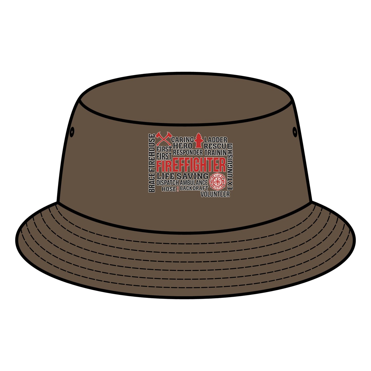 Firefighter Bucket Hat | Perfect Gift for Firefighters, Casual Wear, Bucket Hat for Summer, Outdoor Adventures, Unique Firefighter [...]