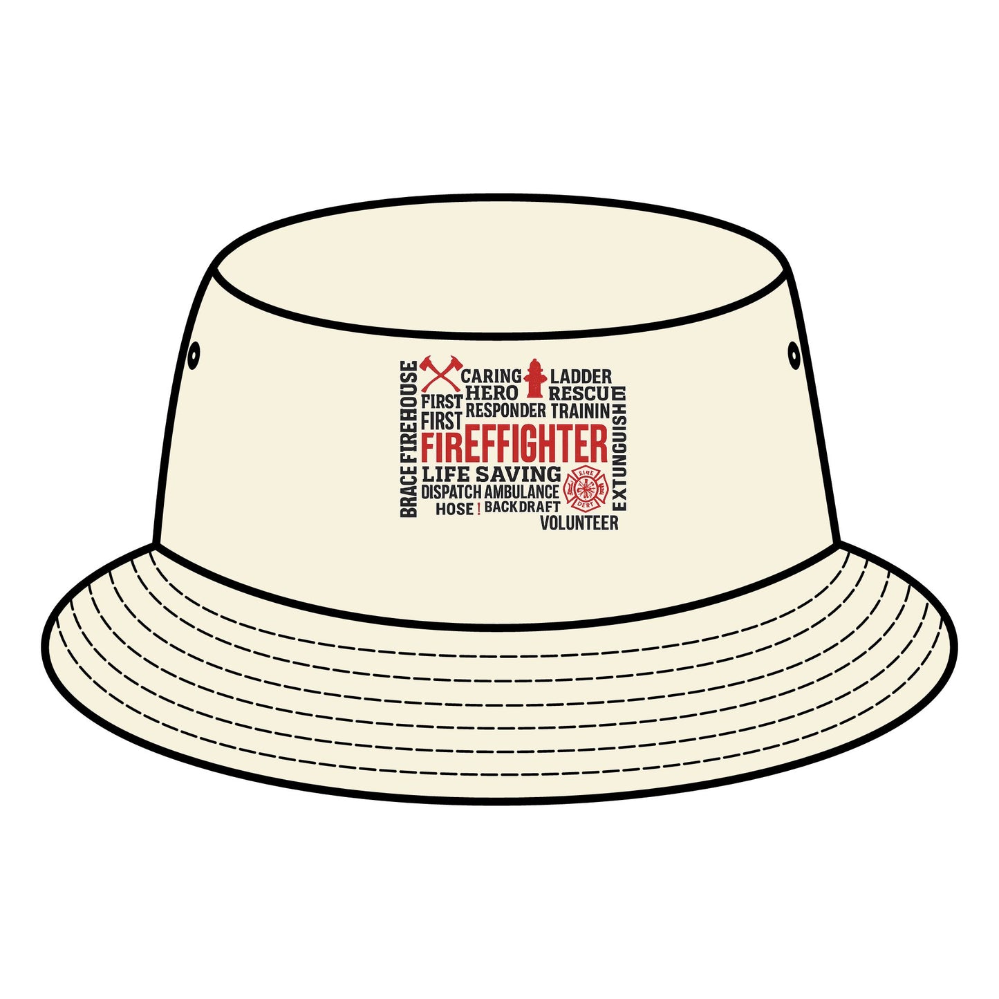 Firefighter Bucket Hat | Perfect Gift for Firefighters, Casual Wear, Bucket Hat for Summer, Outdoor Adventures, Unique Firefighter [...]