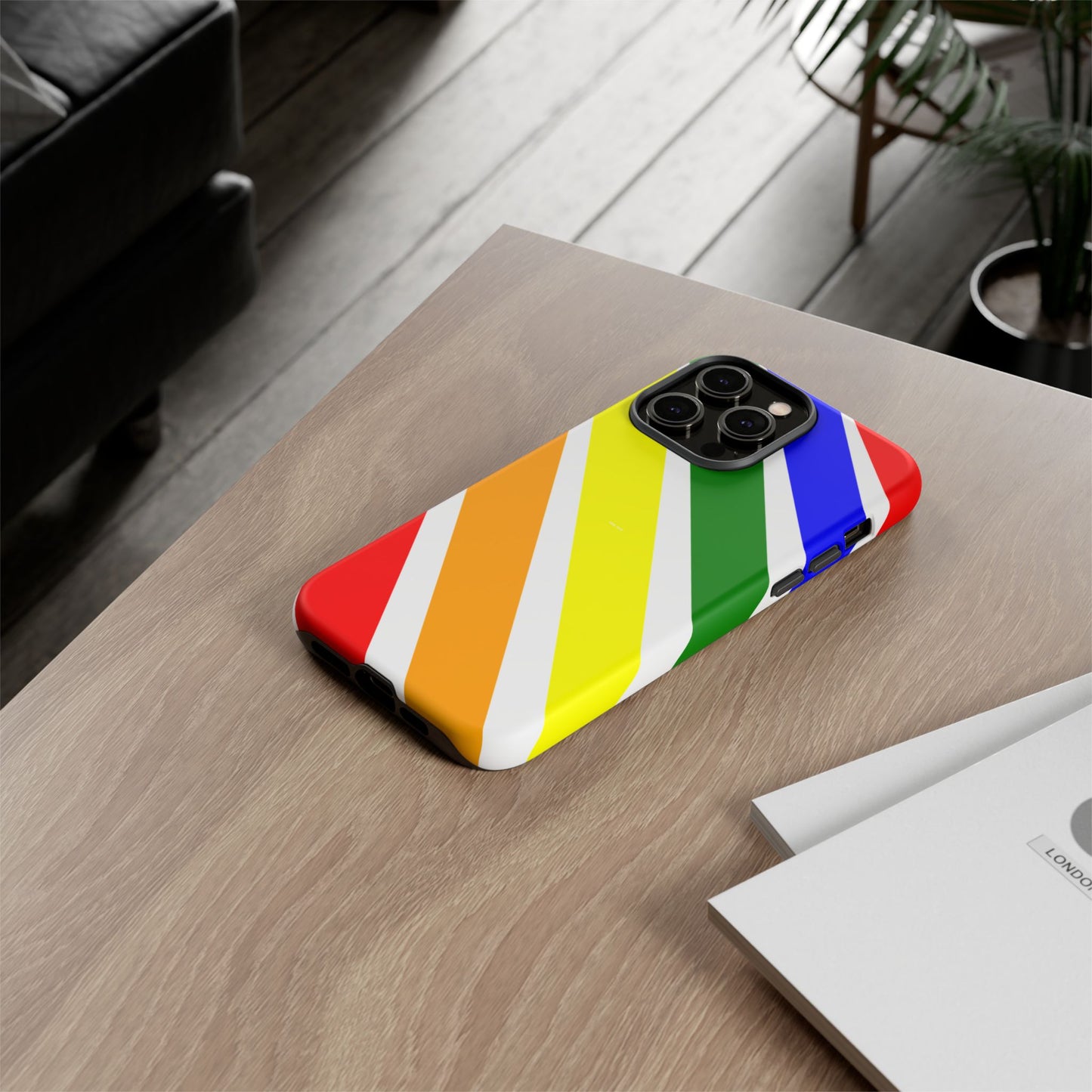 Vibrant Phone Case: Tough Cases, Colorful Phone Cover, Stylish Cell Phone Case, Unique Gift for Her/Him, Trendy Accessory, Summer Vibes