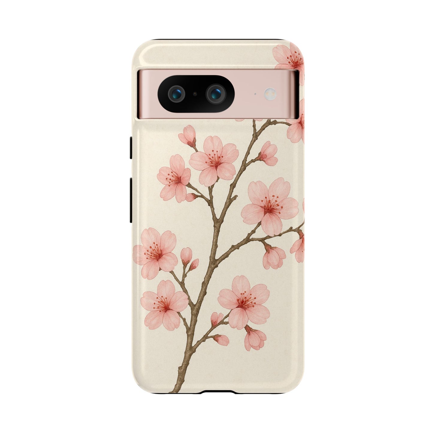 Cherry Blossom Phone Case, Floral Phone Cover, Tough Case for Gifts, Spring Decor, Cute Tech Accessories, Nature Lover's Gift