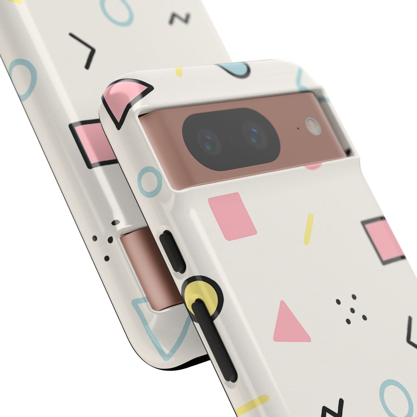 Geometric Phone Case - Stylish Tough Cases for Trendsetters, Unique Phone Covers, Modern Accessories, Gift Ideas for Her
