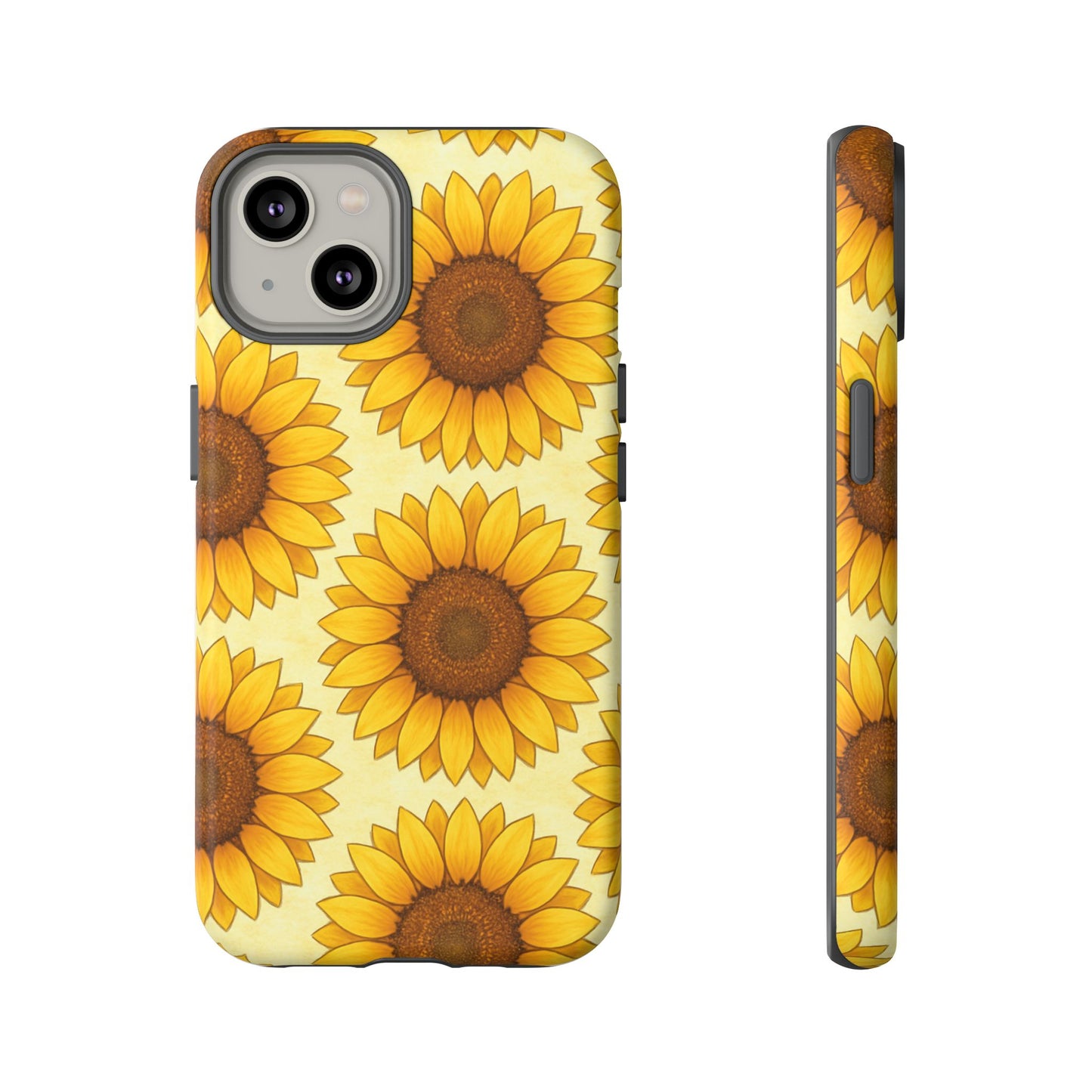 Sunflower Phone Cases - Tough Cases for Nature Lovers, Gift for Friends, Floral Design, Protective Case, Sunflower Decor