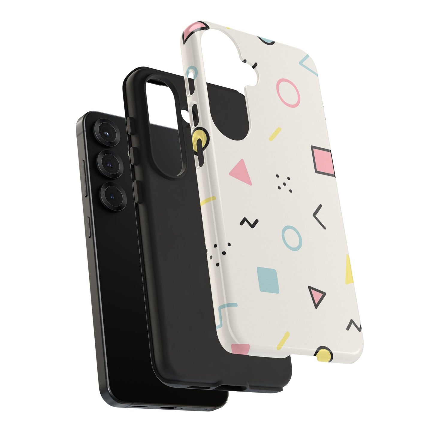 Geometric Phone Case - Stylish Tough Cases for Trendsetters, Unique Phone Covers, Modern Accessories, Gift Ideas for Her