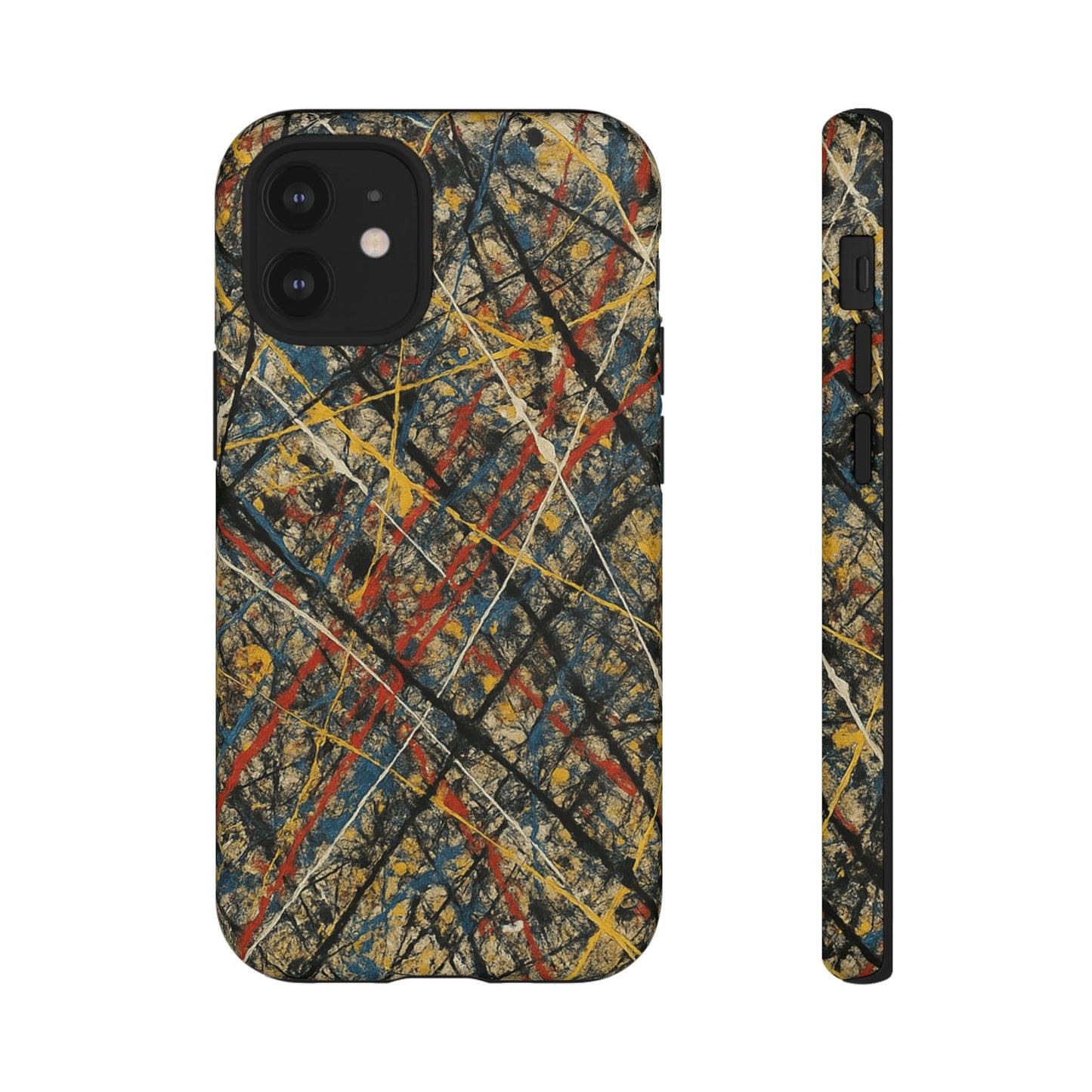 Tough Cases Phone Case - Bold Abstract Design, Stylish Mobile Cover, Unique Gift for Him/Her, Durable Accessory, Trendy Protection