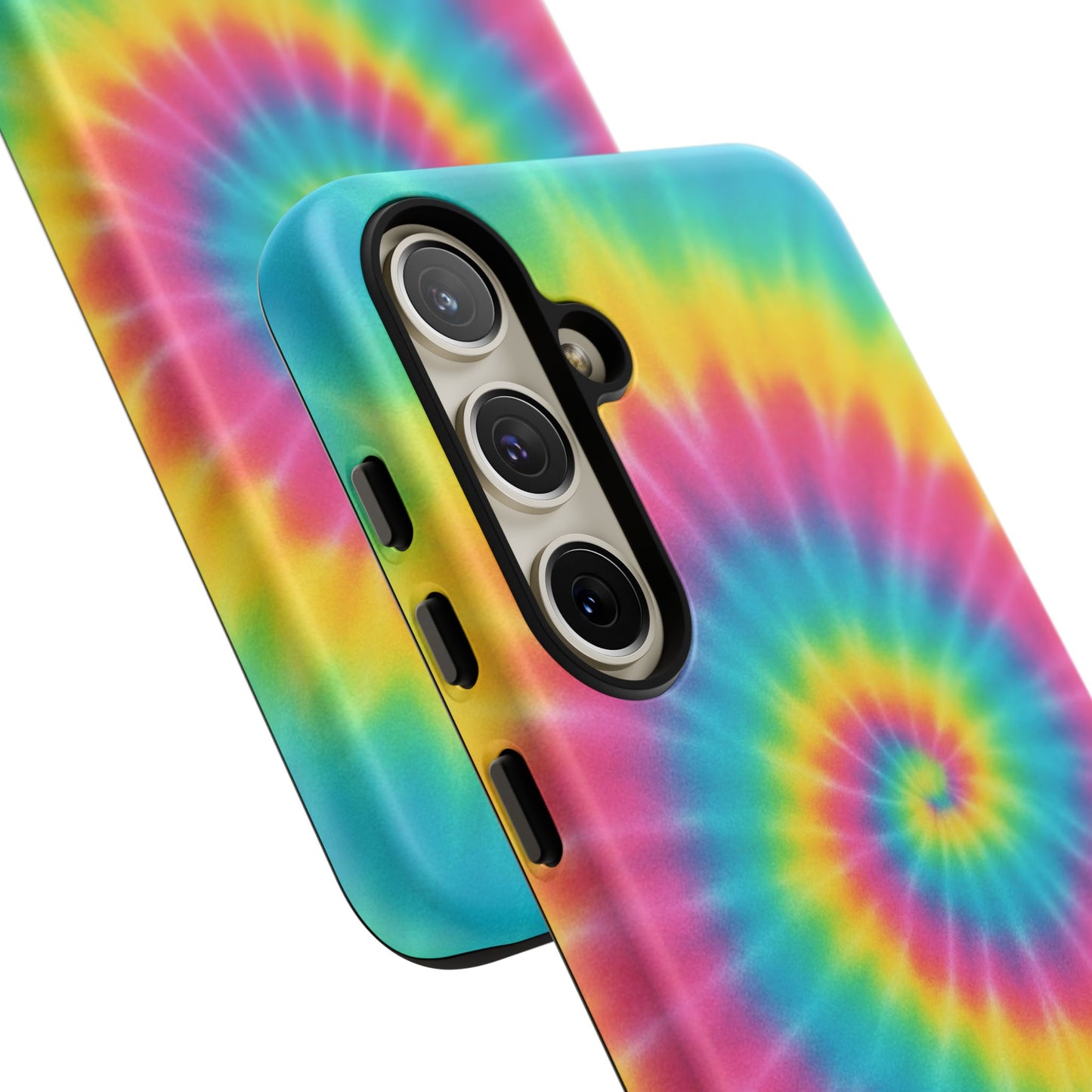 Colorful Tie-Dye Phone Case, Vibrant Phone Cover, Boho Style Accessory, Gift for Teens, Trendy Phone Accessories