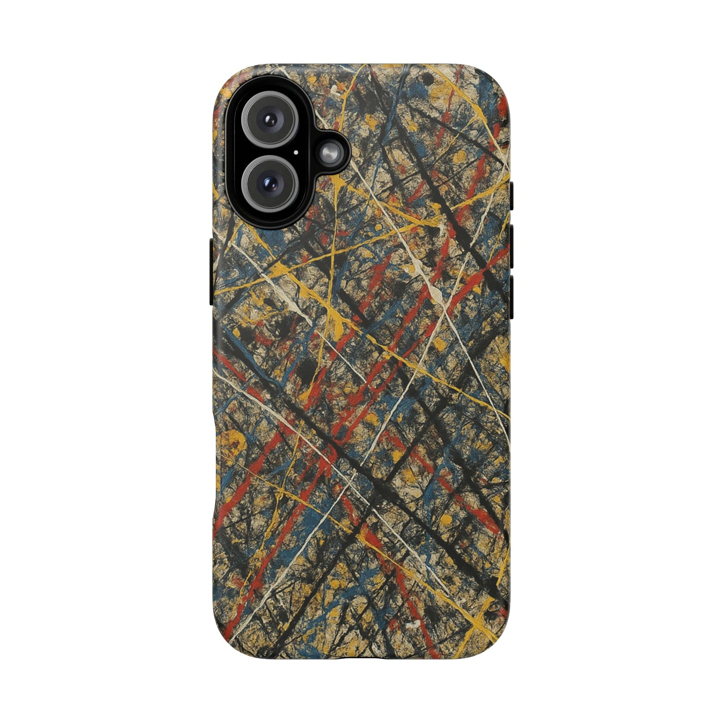 Tough Cases Phone Case - Bold Abstract Design, Stylish Mobile Cover, Unique Gift for Him/Her, Durable Accessory, Trendy Protection