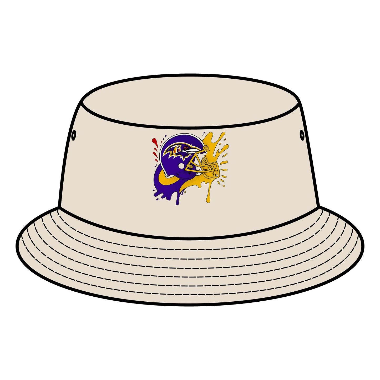 Vibrant Bucket Hat for Outdoor Fun, Summer Fashion, Festival Accessory, Beach Hat, Stylish Sun Protection