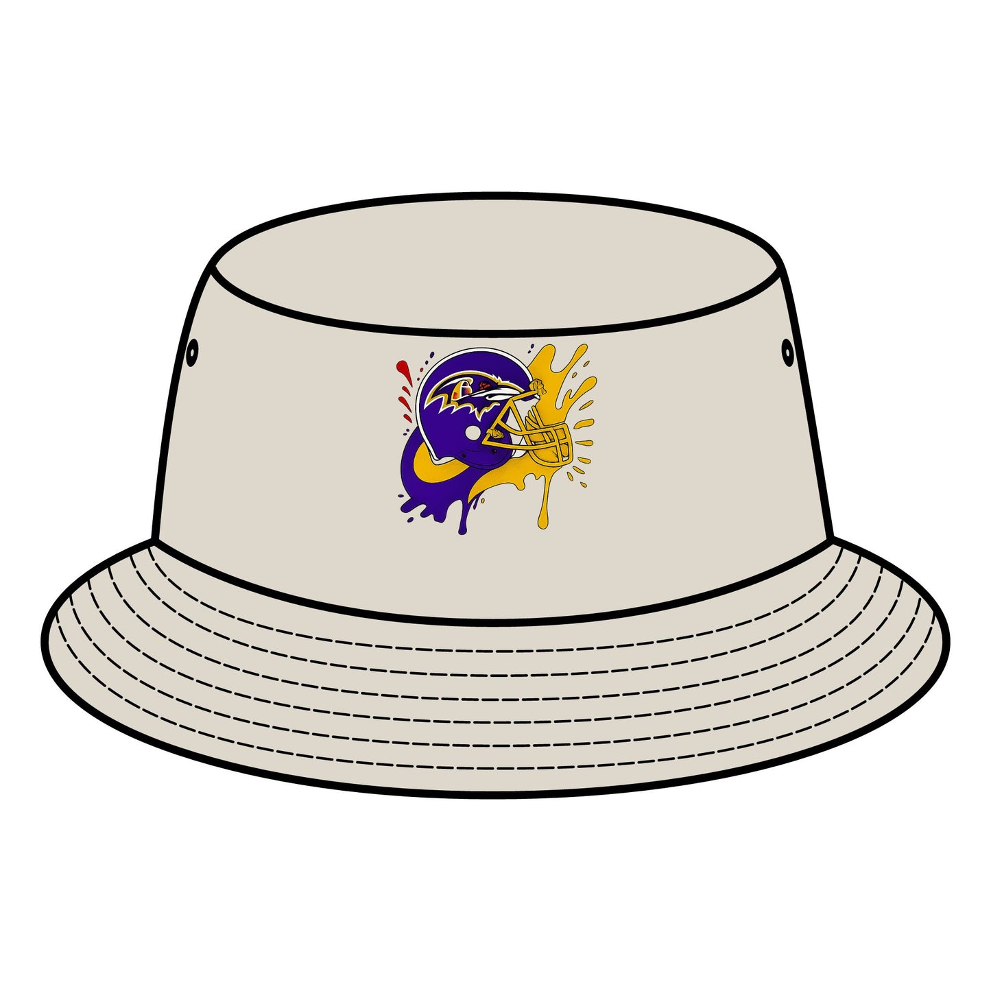 Vibrant Bucket Hat for Outdoor Fun, Summer Fashion, Festival Accessory, Beach Hat, Stylish Sun Protection