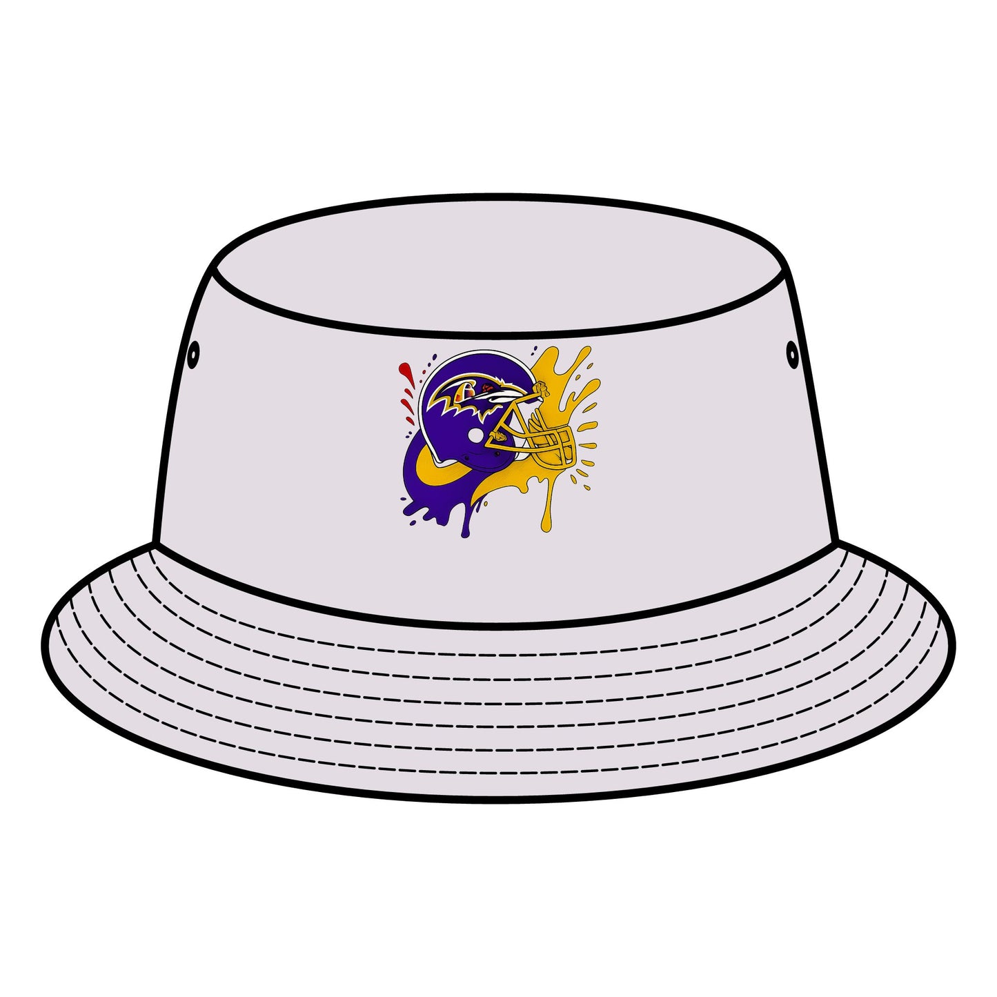 Vibrant Bucket Hat for Outdoor Fun, Summer Fashion, Festival Accessory, Beach Hat, Stylish Sun Protection