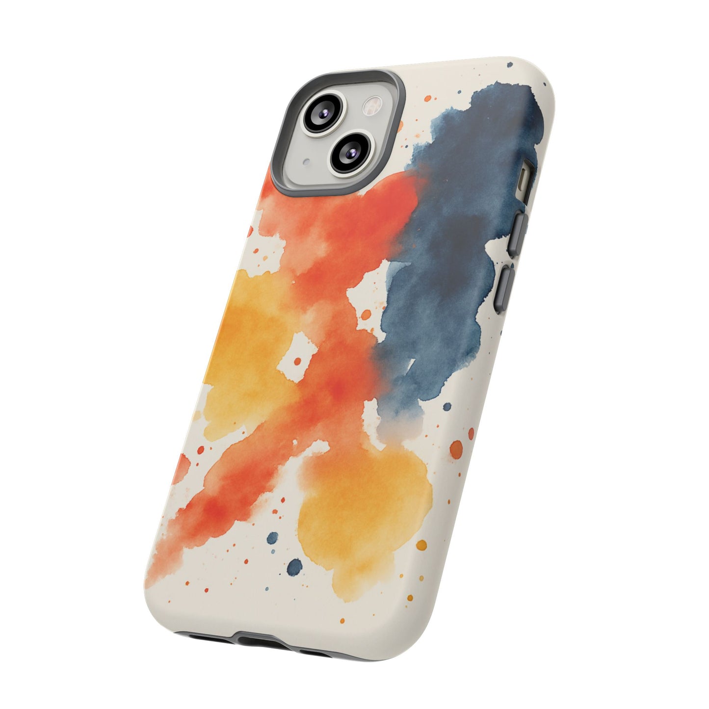 Watercolor Phone Case - Abstract Design, Tough Cases for Men & Women, Stylish Gift, Artistic Accessory for All Occasions