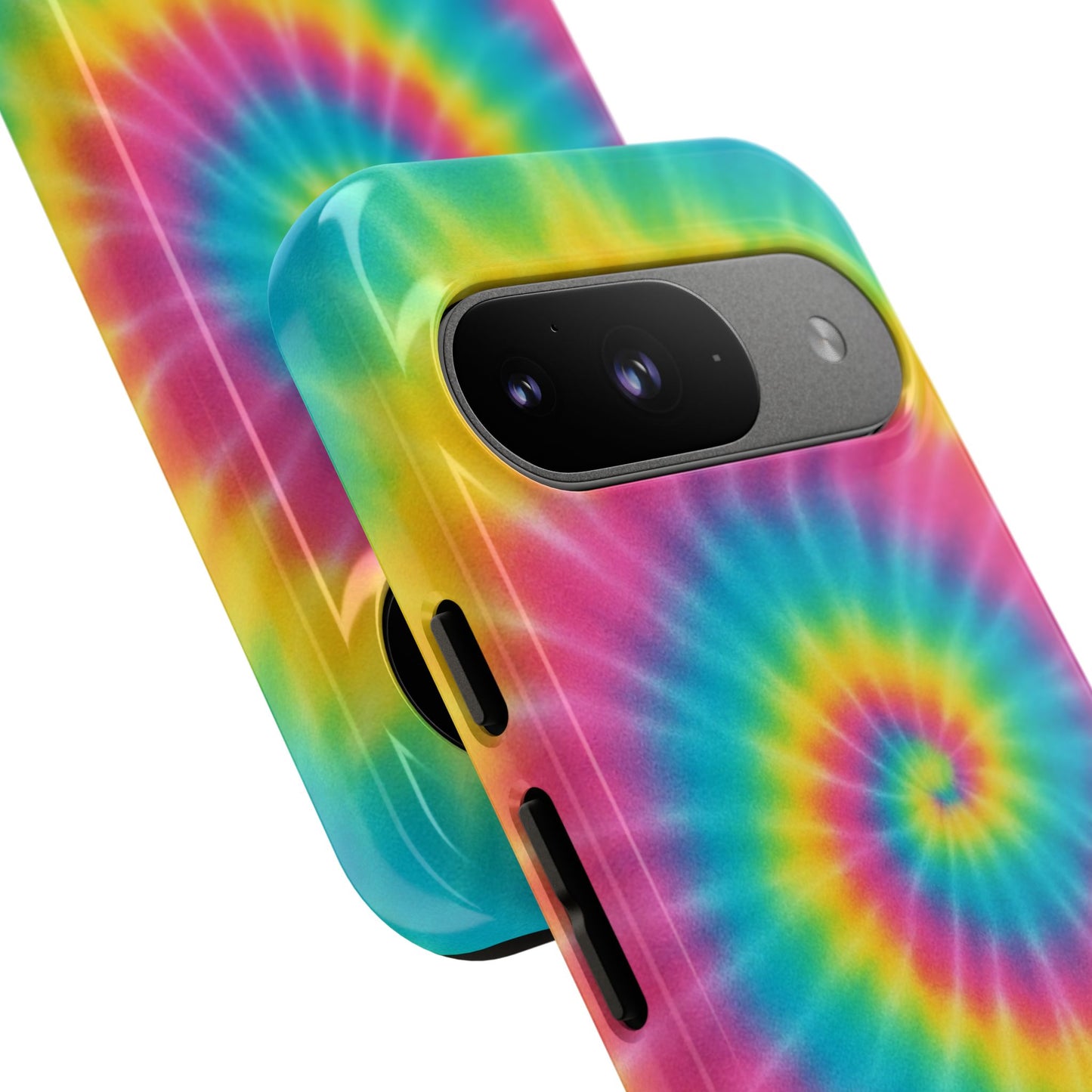 Colorful Tie-Dye Phone Case, Vibrant Phone Cover, Boho Style Accessory, Gift for Teens, Trendy Phone Accessories