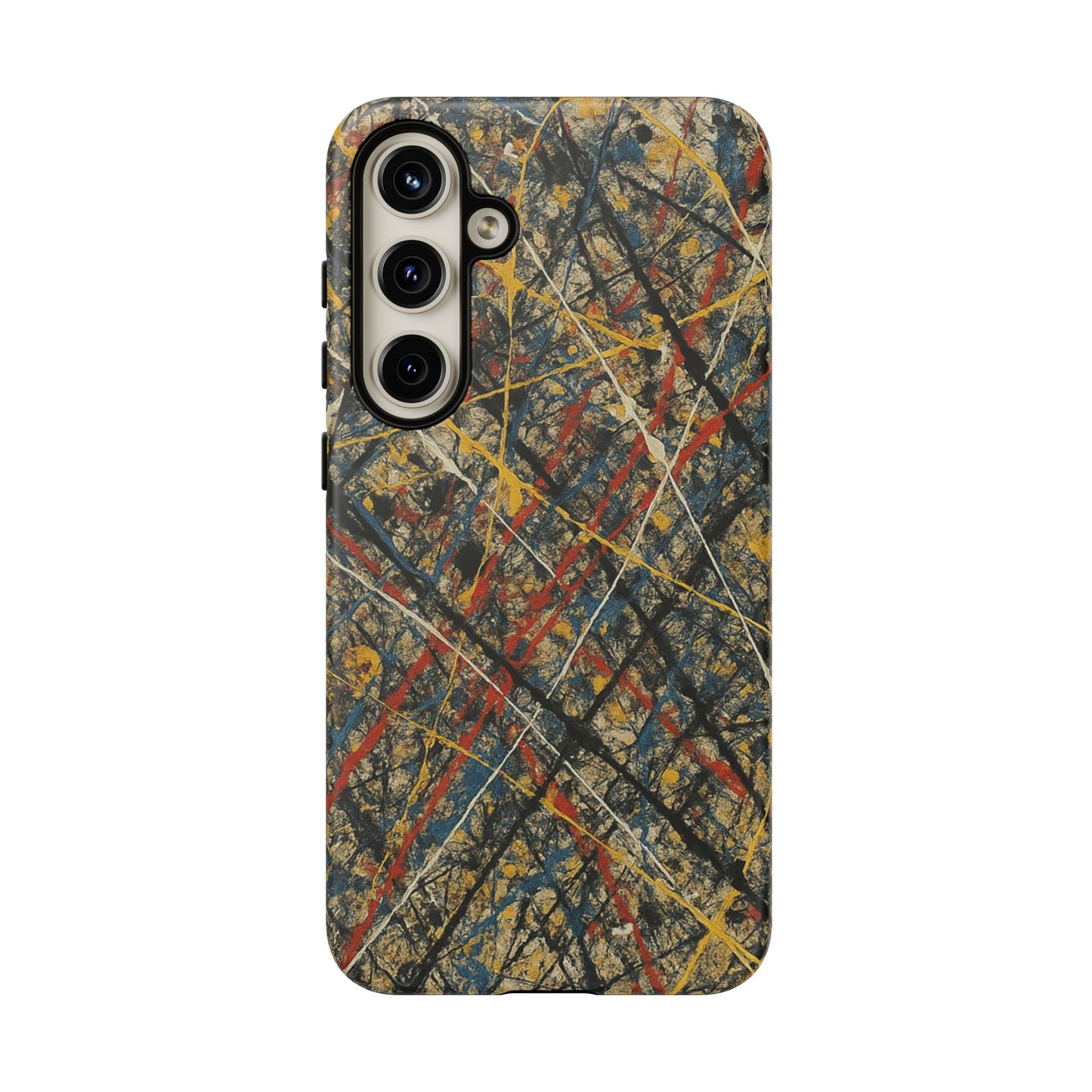 Tough Cases Phone Case - Bold Abstract Design, Stylish Mobile Cover, Unique Gift for Him/Her, Durable Accessory, Trendy Protection