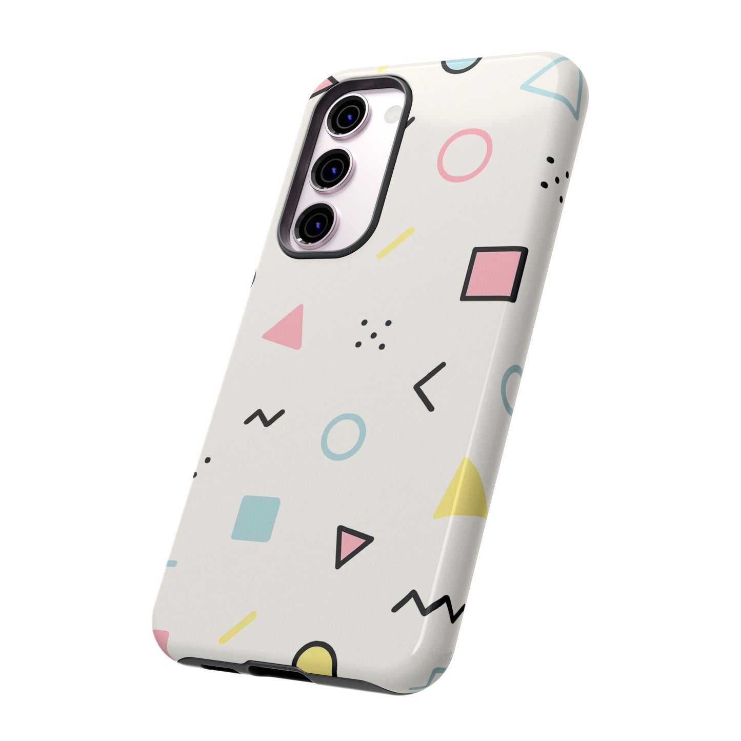 Geometric Phone Case - Stylish Tough Cases for Trendsetters, Unique Phone Covers, Modern Accessories, Gift Ideas for Her
