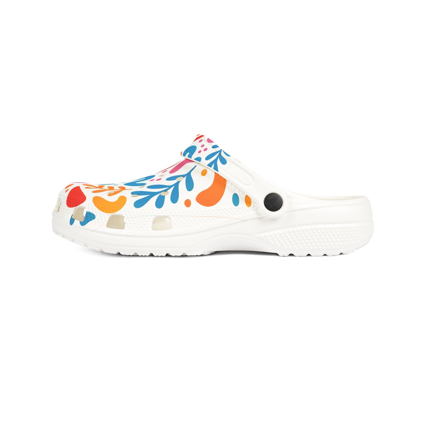 Colorful AOP EVA Foam Rubber Shoes with Vibrant Floral Design, Slip-On Clogs, Fun Garden Shoes, All-Occasion Footwear, Summer Style, [...]