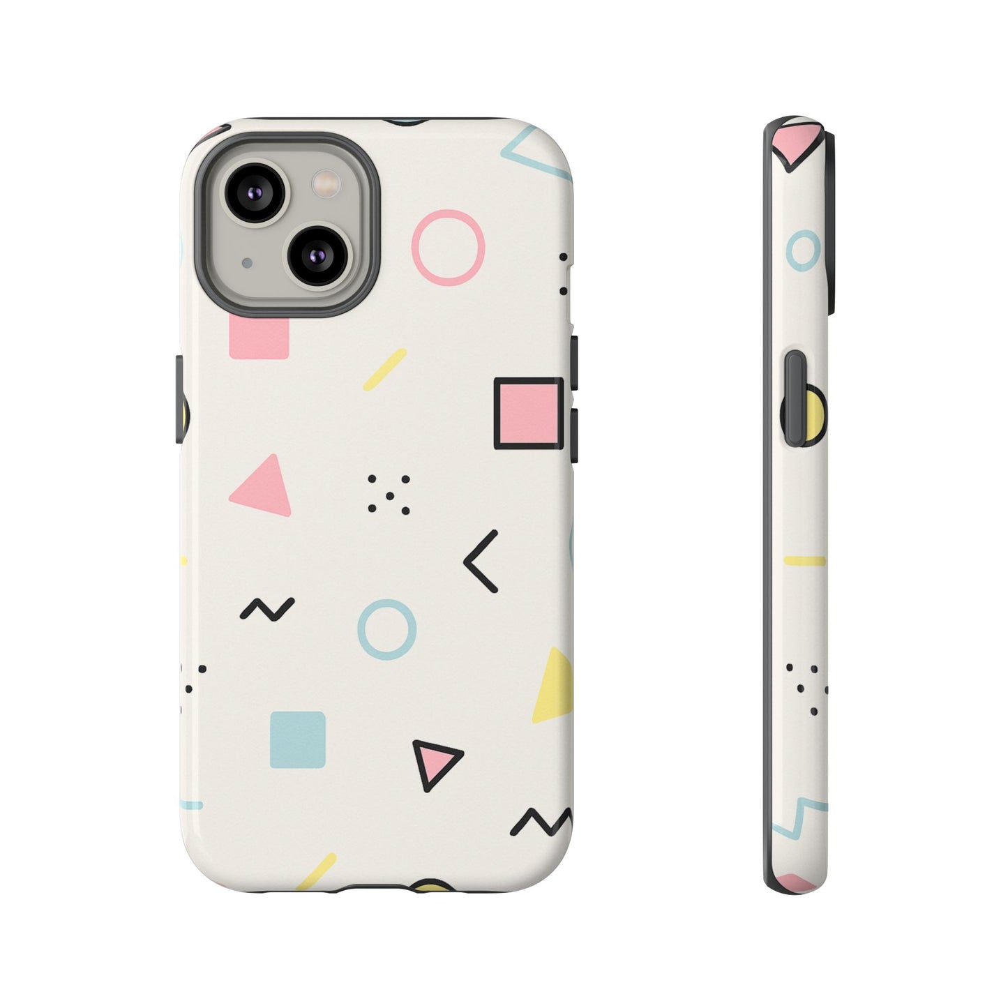 Geometric Phone Case - Stylish Tough Cases for Trendsetters, Unique Phone Covers, Modern Accessories, Gift Ideas for Her