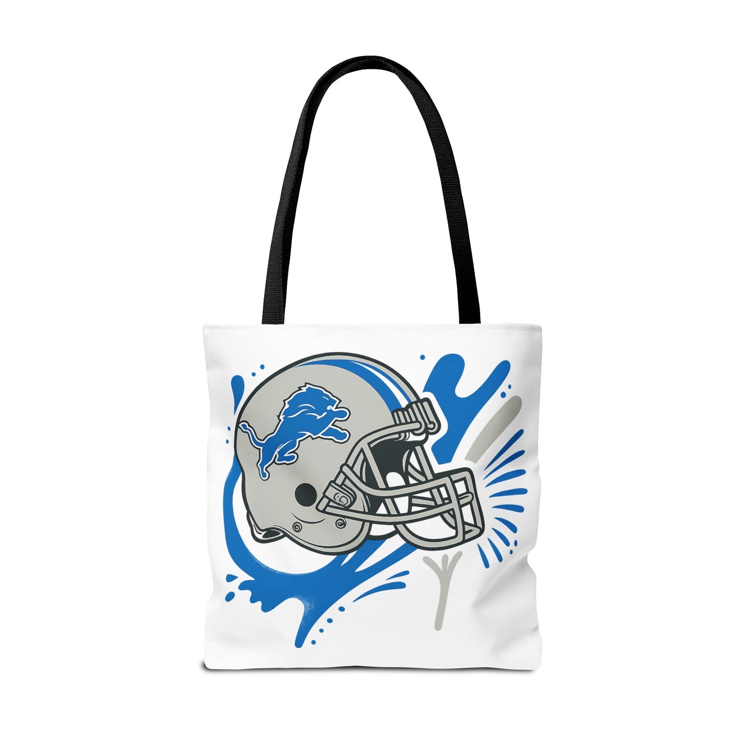 Sporty Tote Bag, Floral Football Tote, Game Day Bag, NFL Team Spirit Bag, Birthday Gift for Sports Fans, Everyday Use Bag