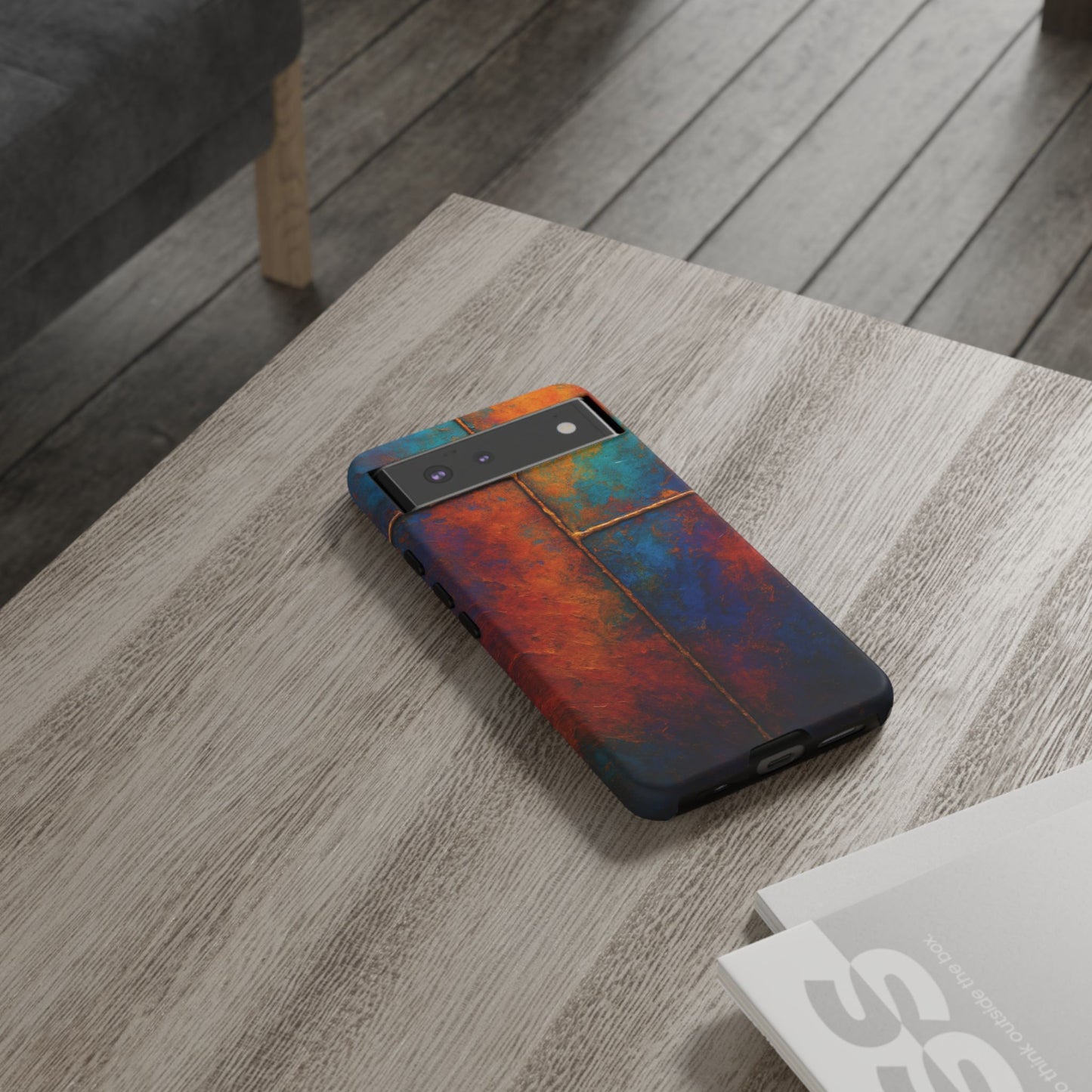 Vibrant Phone Case, Colorful Tough Case Cover, Artistic Phone Protector, Unique Smartphone Accessories, Gift for Tech Lovers