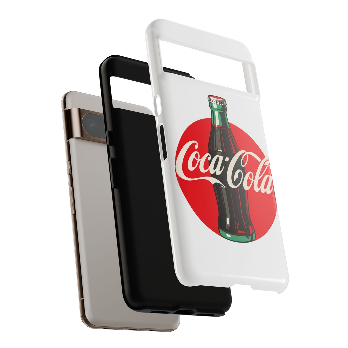 Coca-Cola Tough Phone Cases, Vintage Soda Drink, Retro Style, Unique Gift, Phone Accessories, Summer Vibes